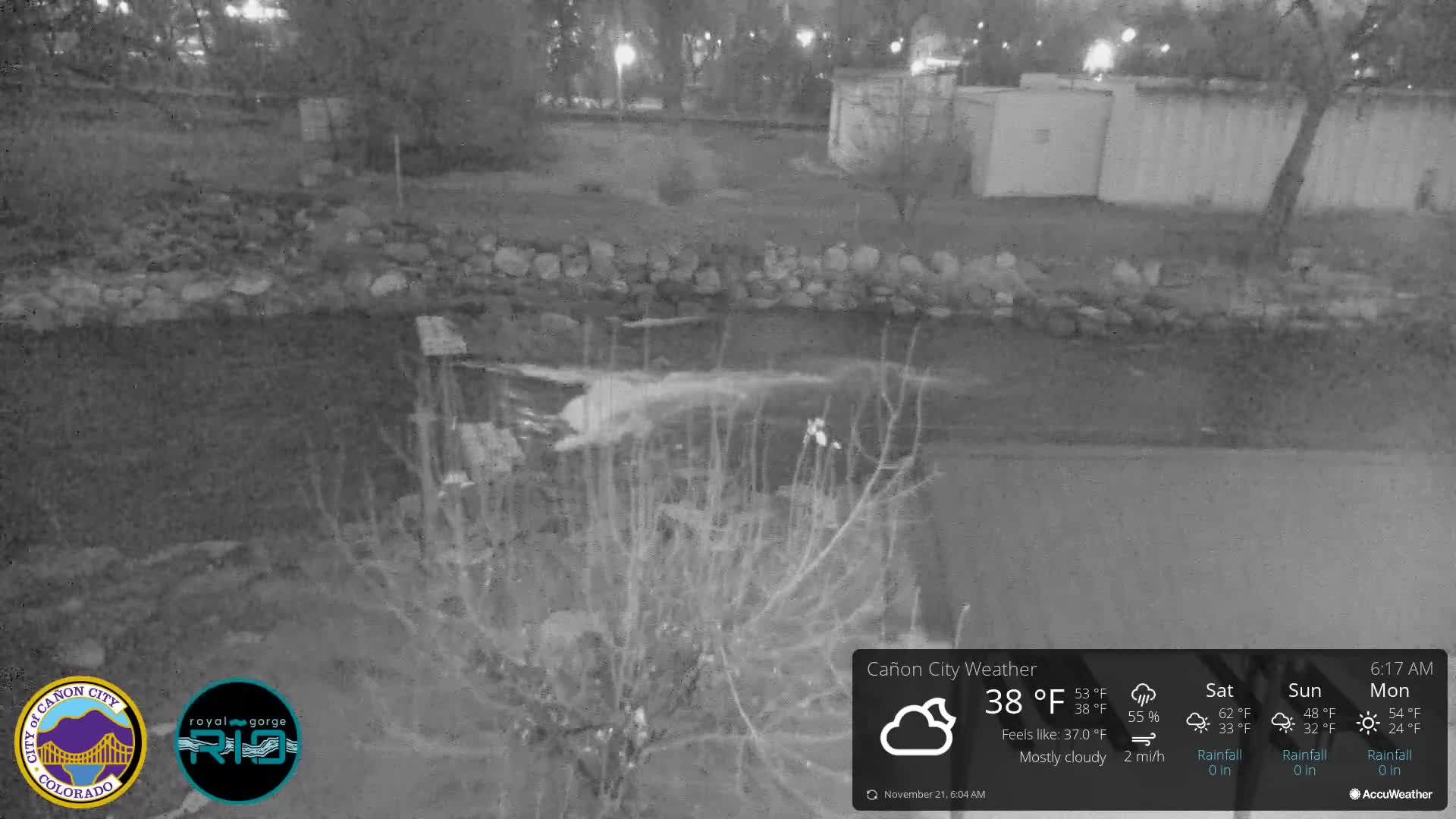 Canon City Arkansas River View Live Cam - Cañon City, Fremont, Colorado, USA