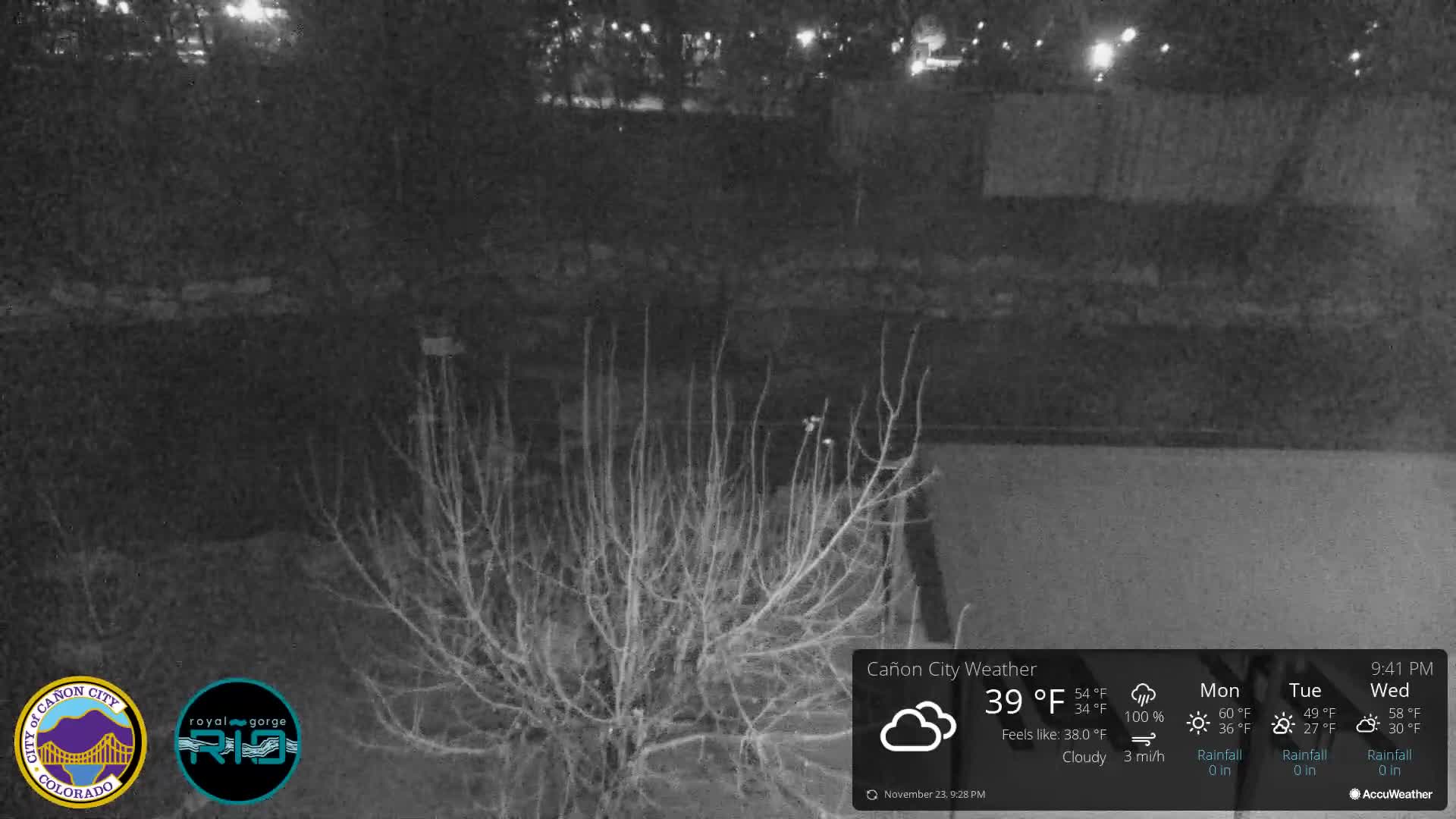 Canon City Arkansas River View Live Cam - Cañon City, Fremont, Colorado, USA