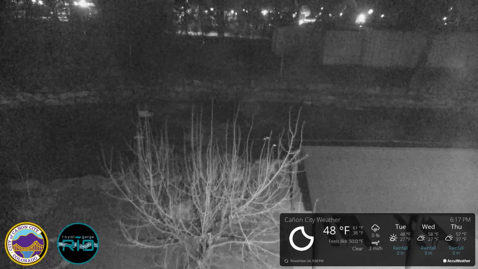 Canon City Arkansas River View Live Cam - Cañon City, Fremont, Colorado, USA