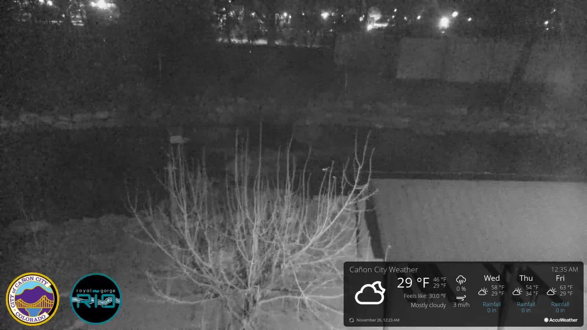 Canon City Arkansas River View Live Cam - Cañon City, Fremont, Colorado, USA