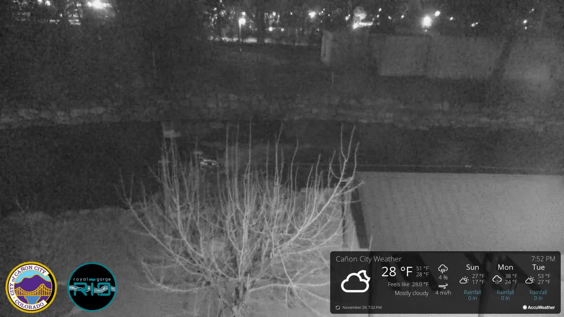 Canon City Arkansas River View Live Cam - Cañon City, Fremont, Colorado, USA