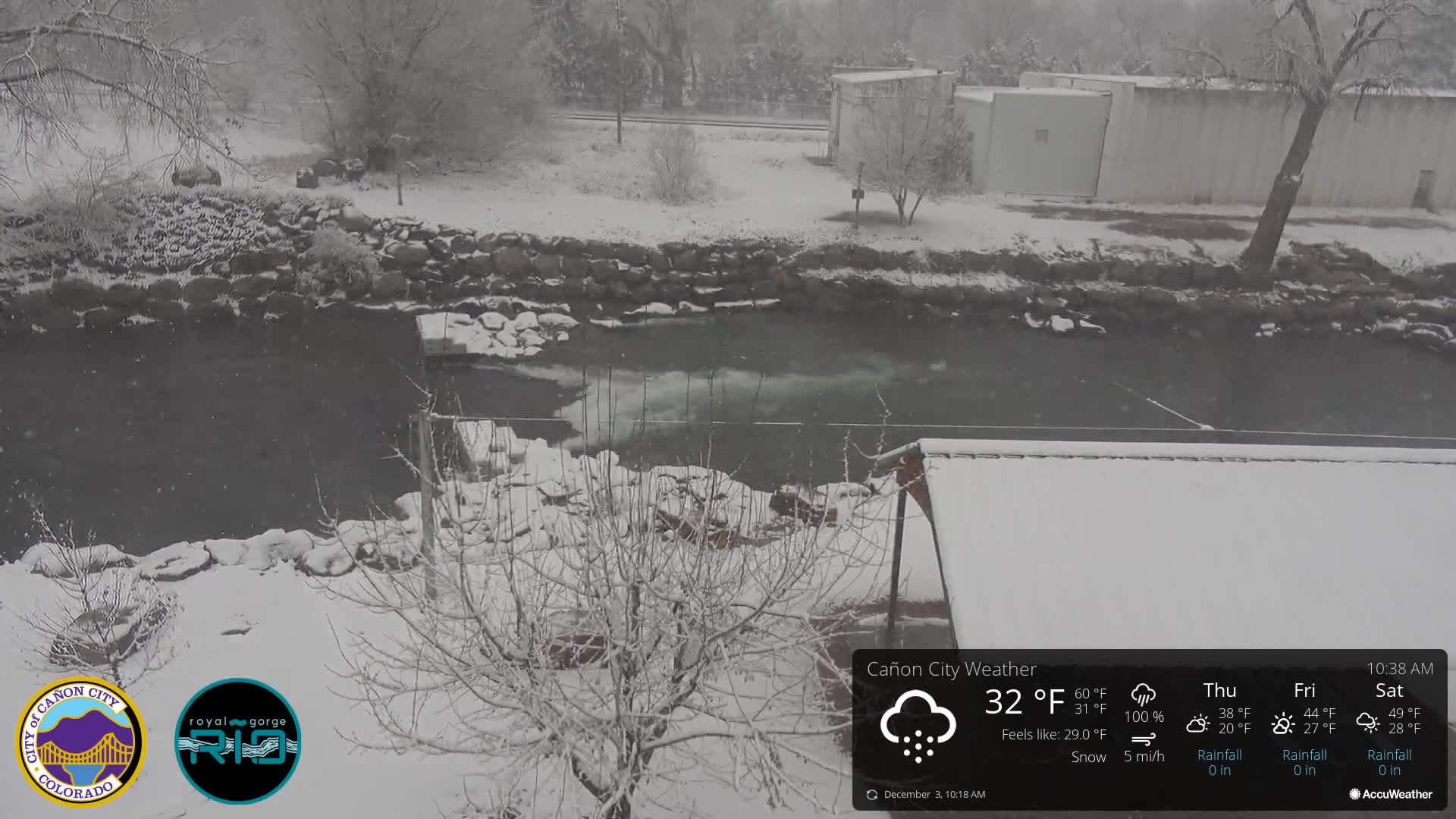 Canon City Arkansas River View Live Cam - Cañon City, Fremont, Colorado, USA