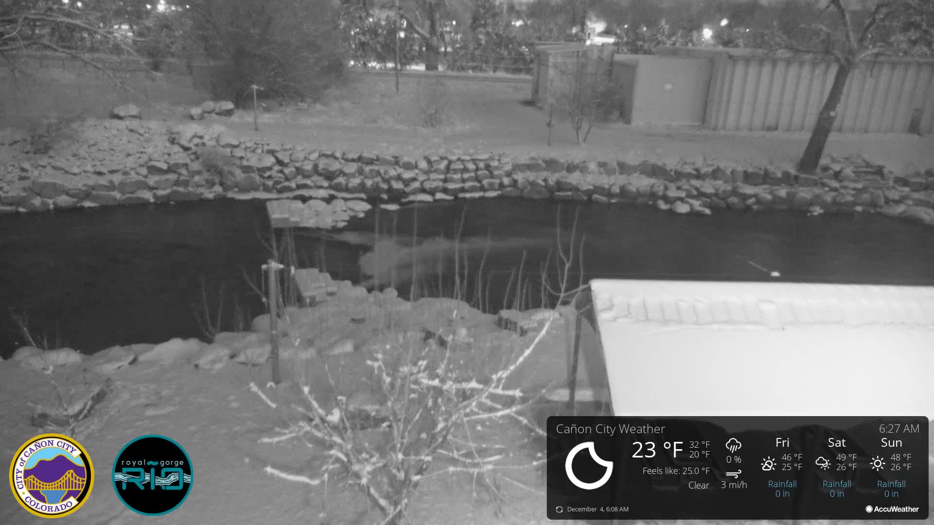 Canon City Arkansas River View Live Cam - Cañon City, Fremont, Colorado, USA