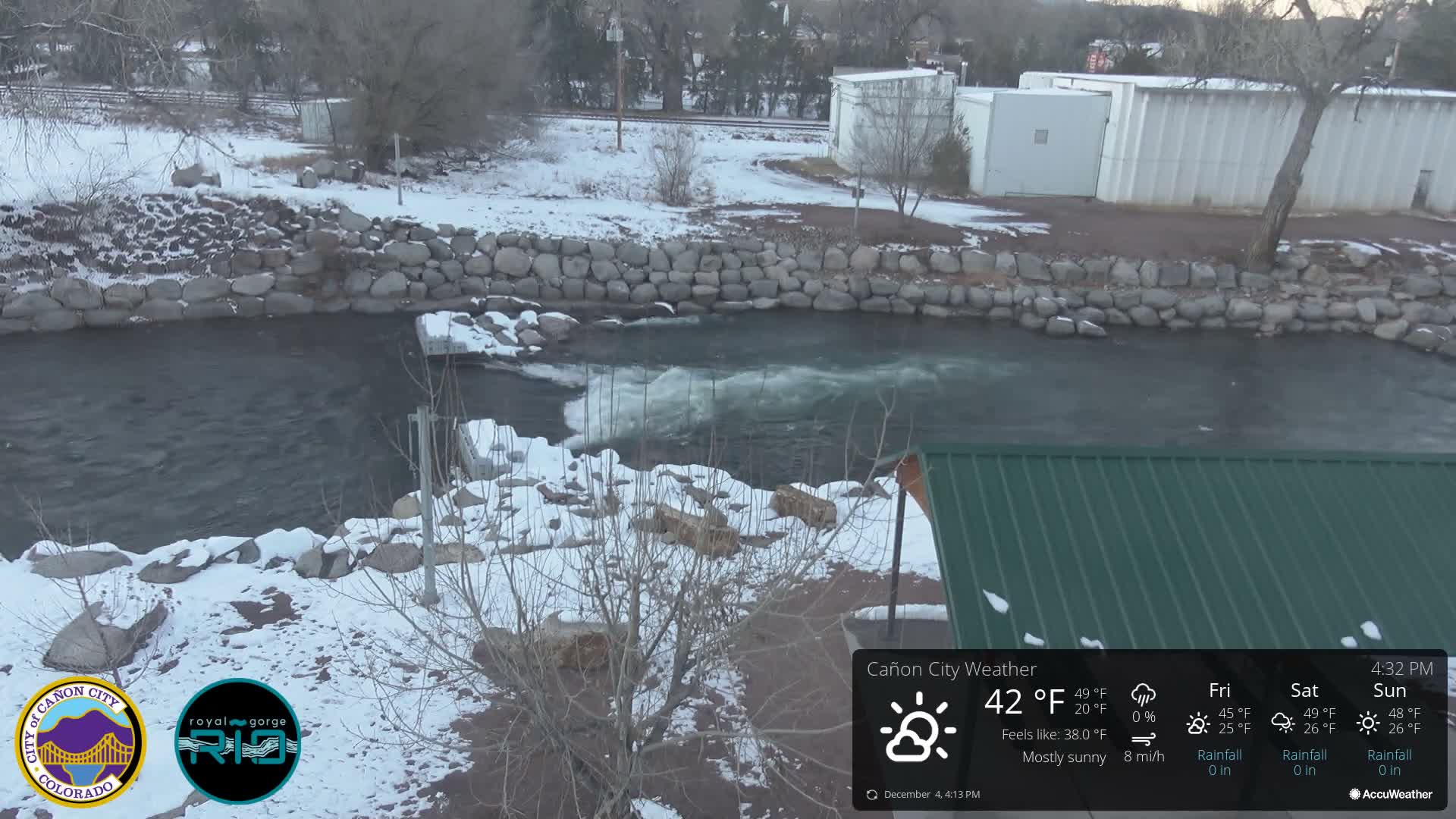 Canon City Arkansas River View Live Cam - Cañon City, Fremont, Colorado, USA