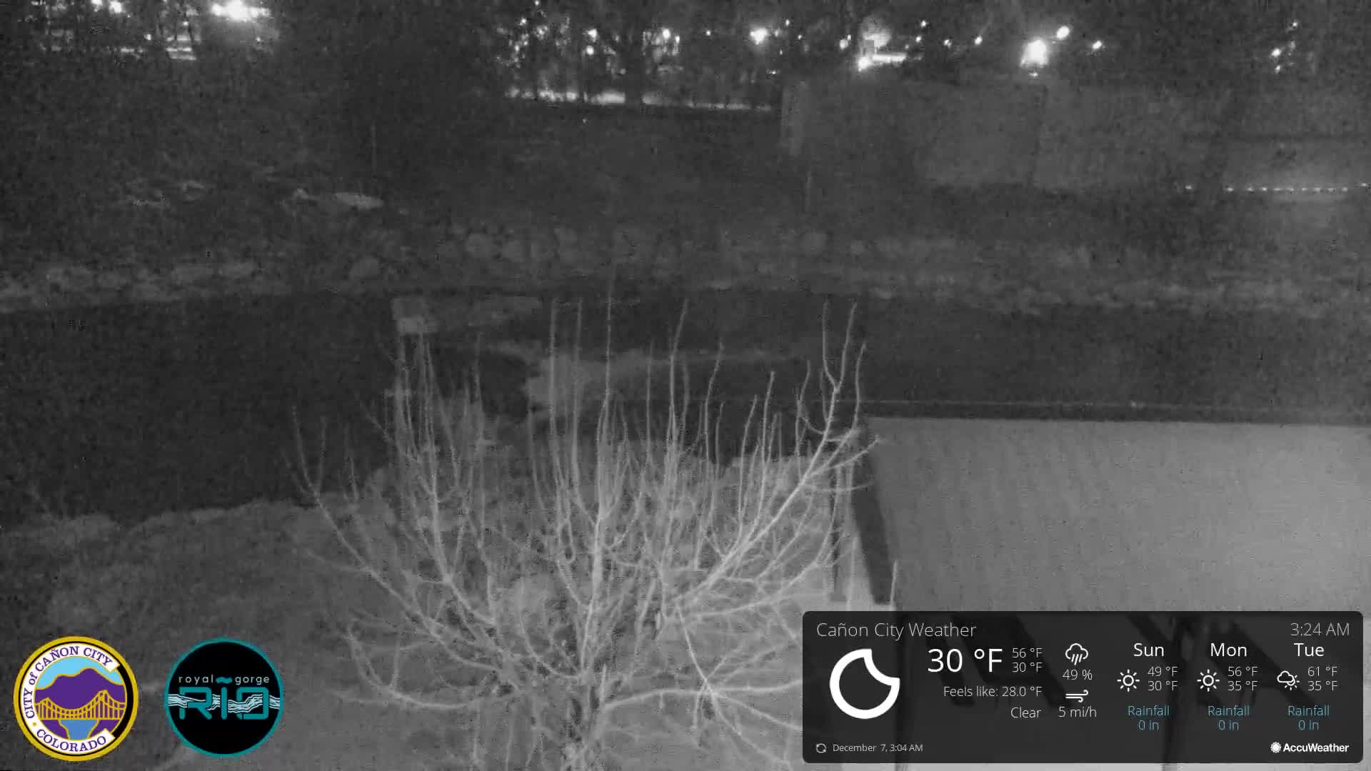 Canon City Arkansas River View Live Cam - Cañon City, Fremont, Colorado, USA