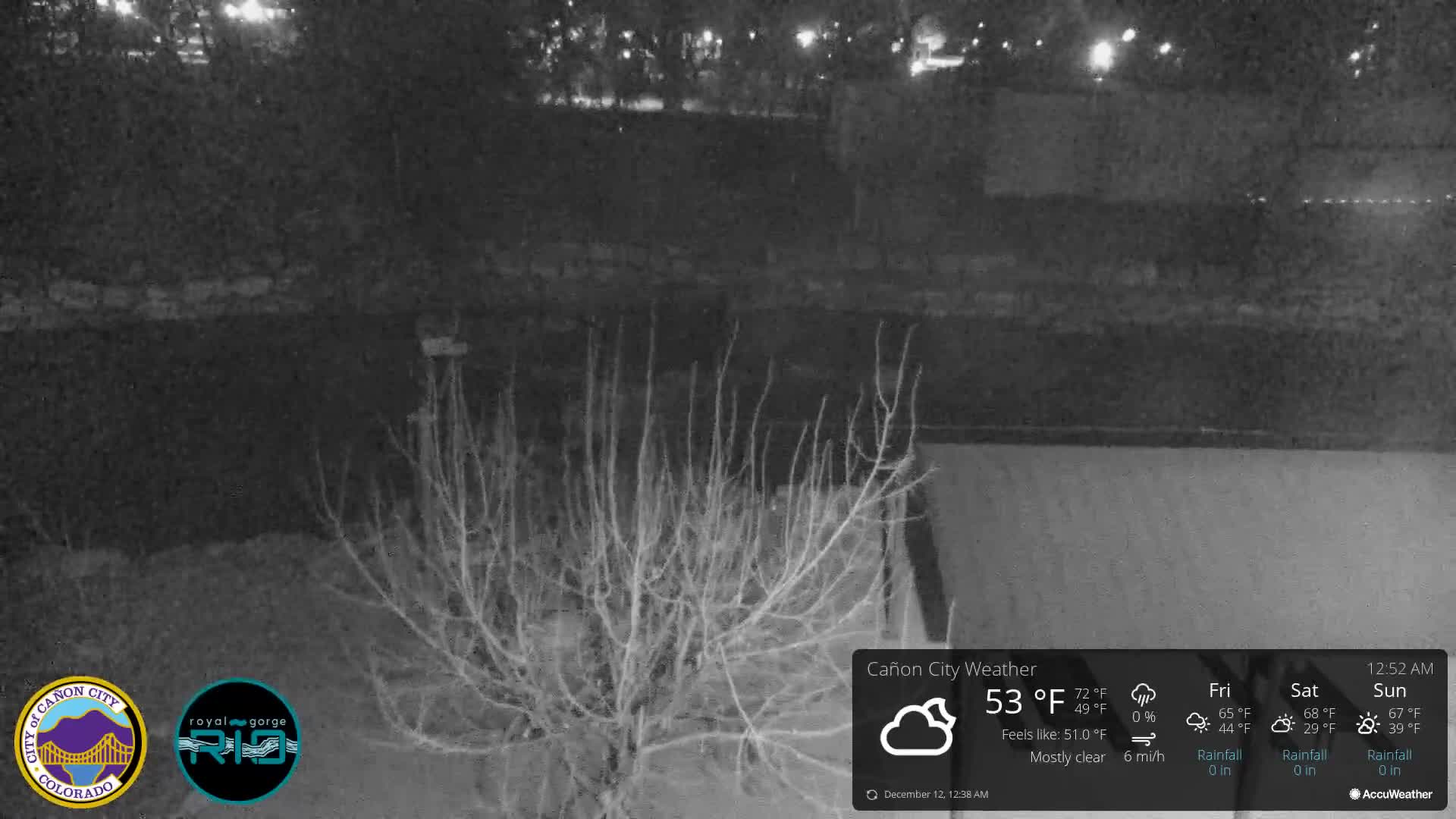 Canon City Arkansas River View Live Cam - Cañon City, Fremont, Colorado, USA