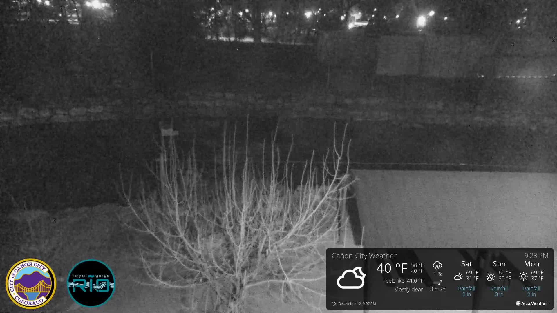 Canon City Arkansas River View Live Cam - Cañon City, Fremont, Colorado, USA