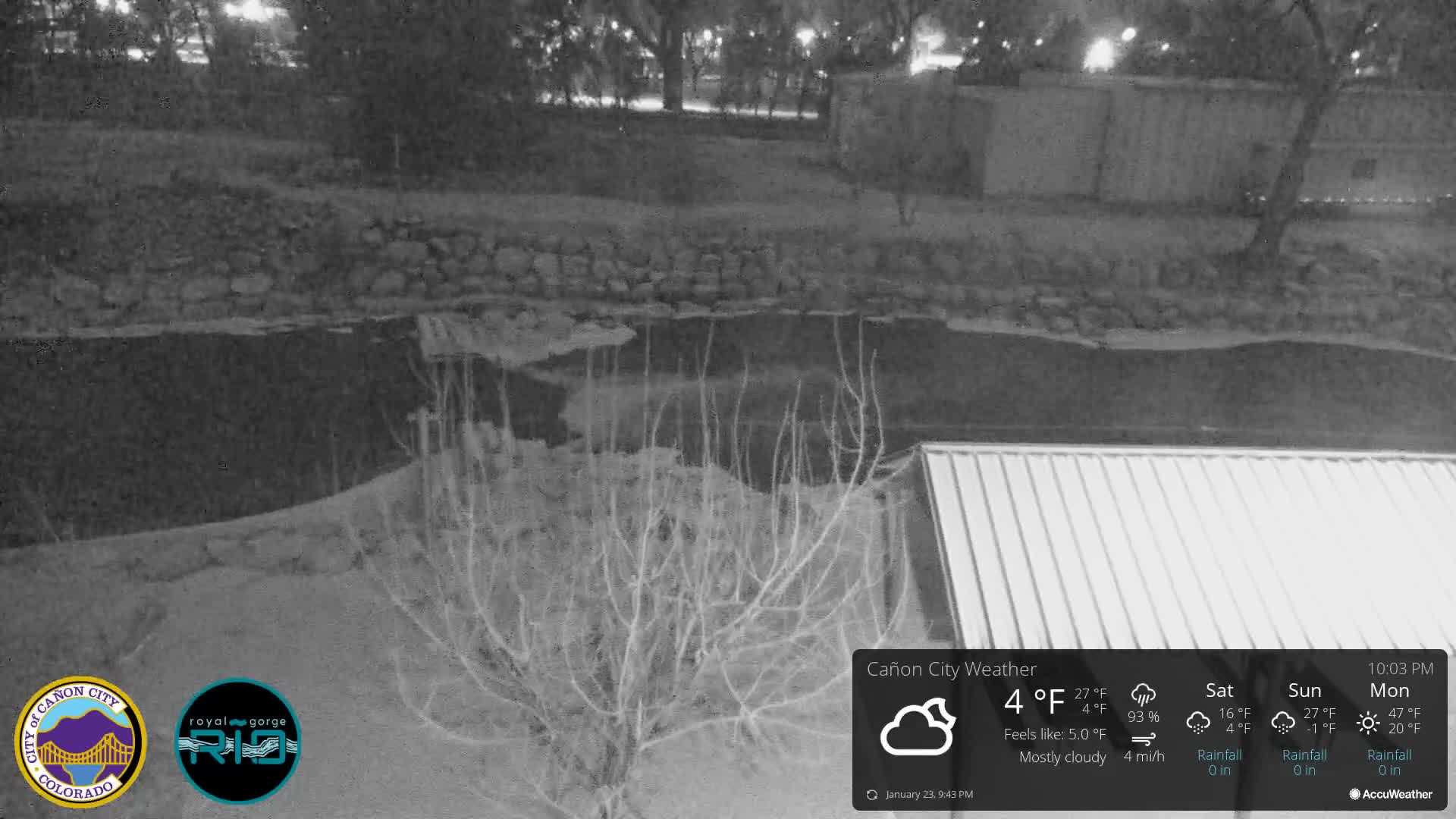 Canon City Arkansas River View Live Cam - Cañon City, Fremont, Colorado, USA