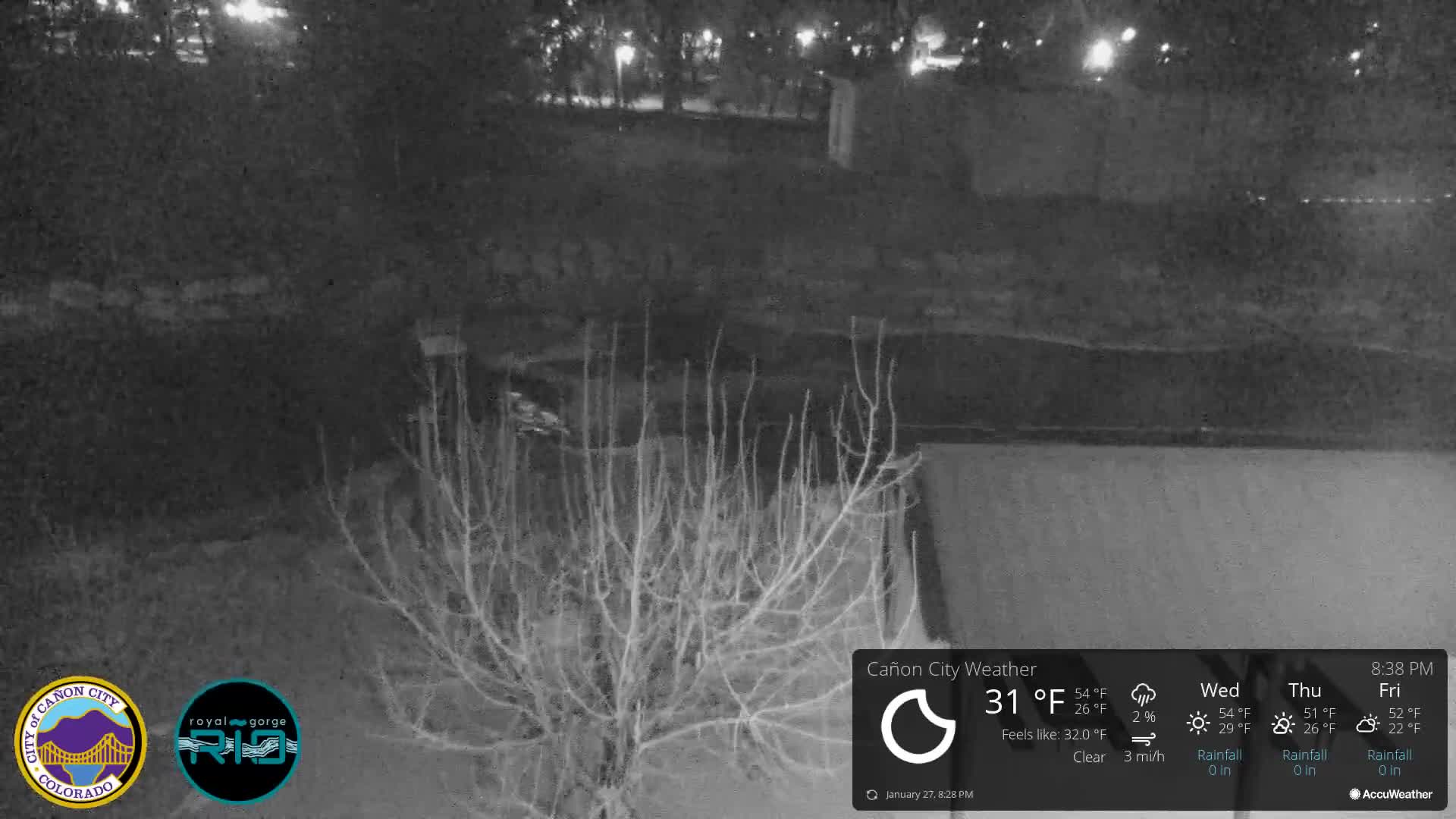 Canon City Arkansas River View Live Cam - Cañon City, Fremont, Colorado, USA
