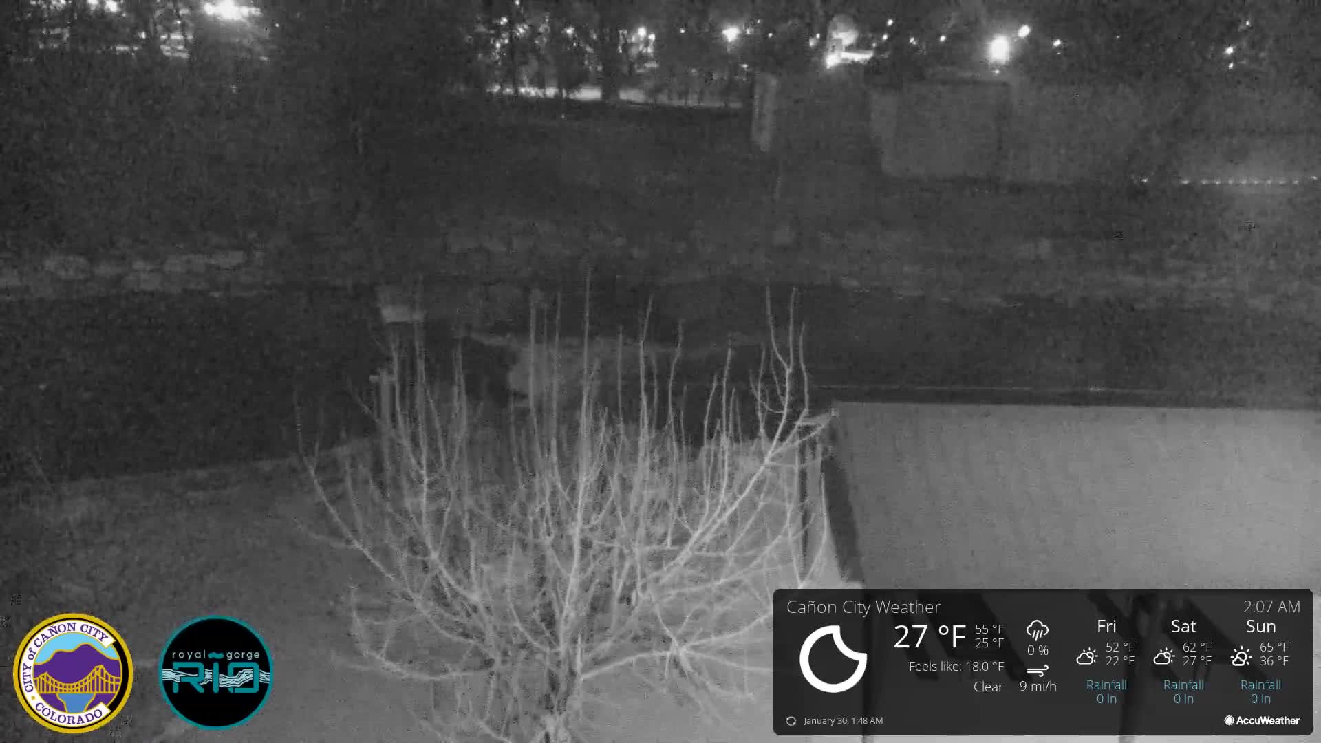 Canon City Arkansas River View Live Cam - Cañon City, Fremont, Colorado, USA
