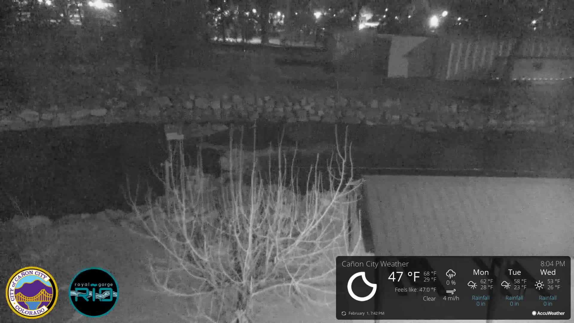 Canon City Arkansas River View Live Cam - Cañon City, Fremont, Colorado, USA