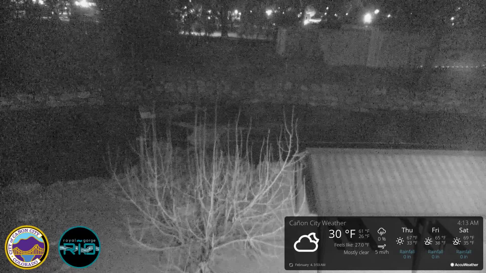 Canon City Arkansas River View Live Cam - Cañon City, Fremont, Colorado, USA