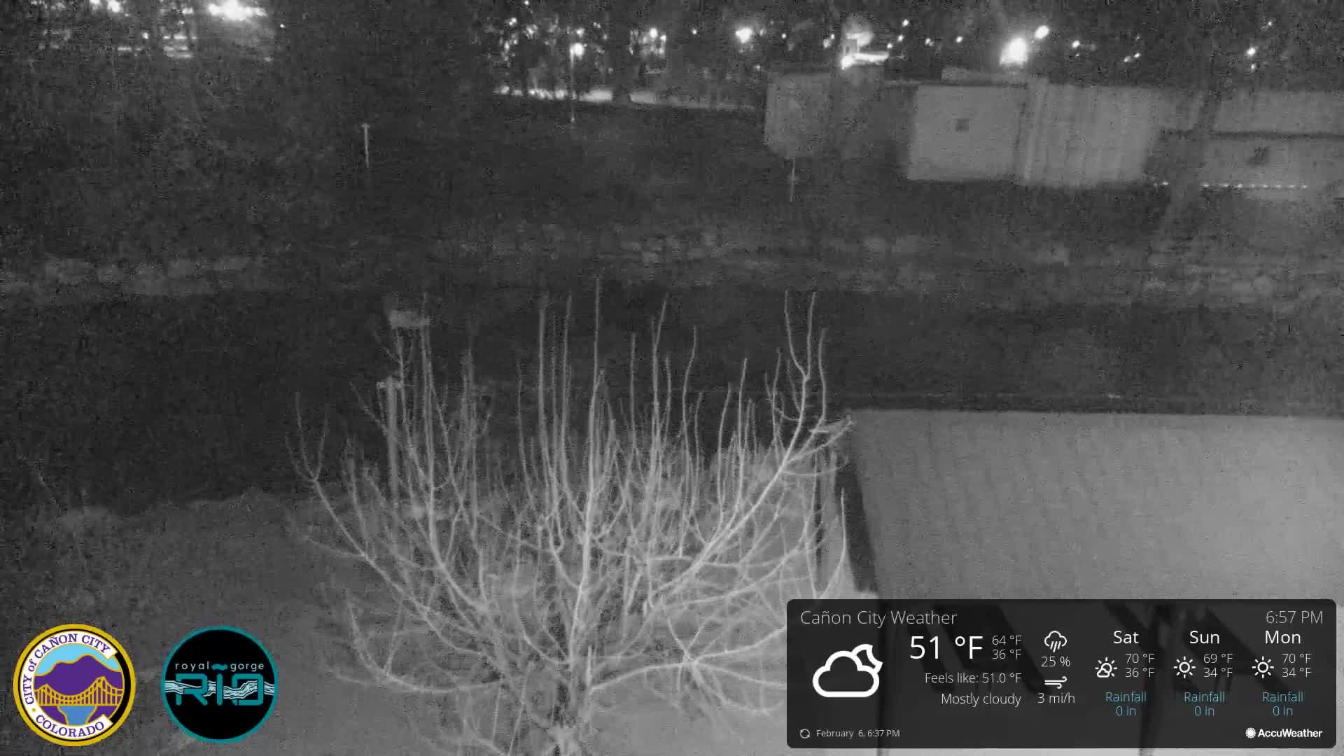 Canon City Arkansas River View Live Cam - Cañon City, Fremont, Colorado, USA