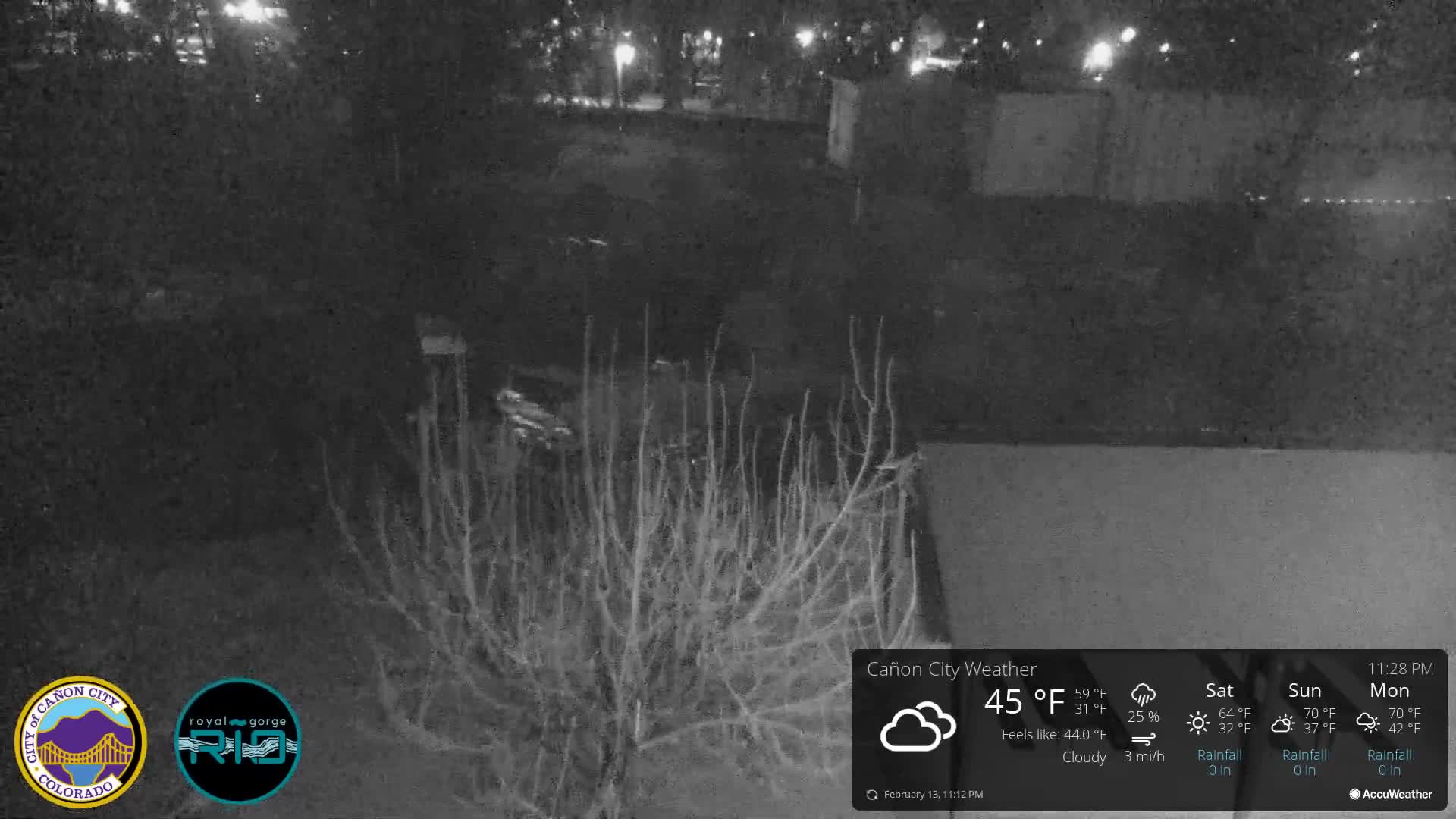 Canon City Arkansas River View Live Cam - Cañon City, Fremont, Colorado, USA