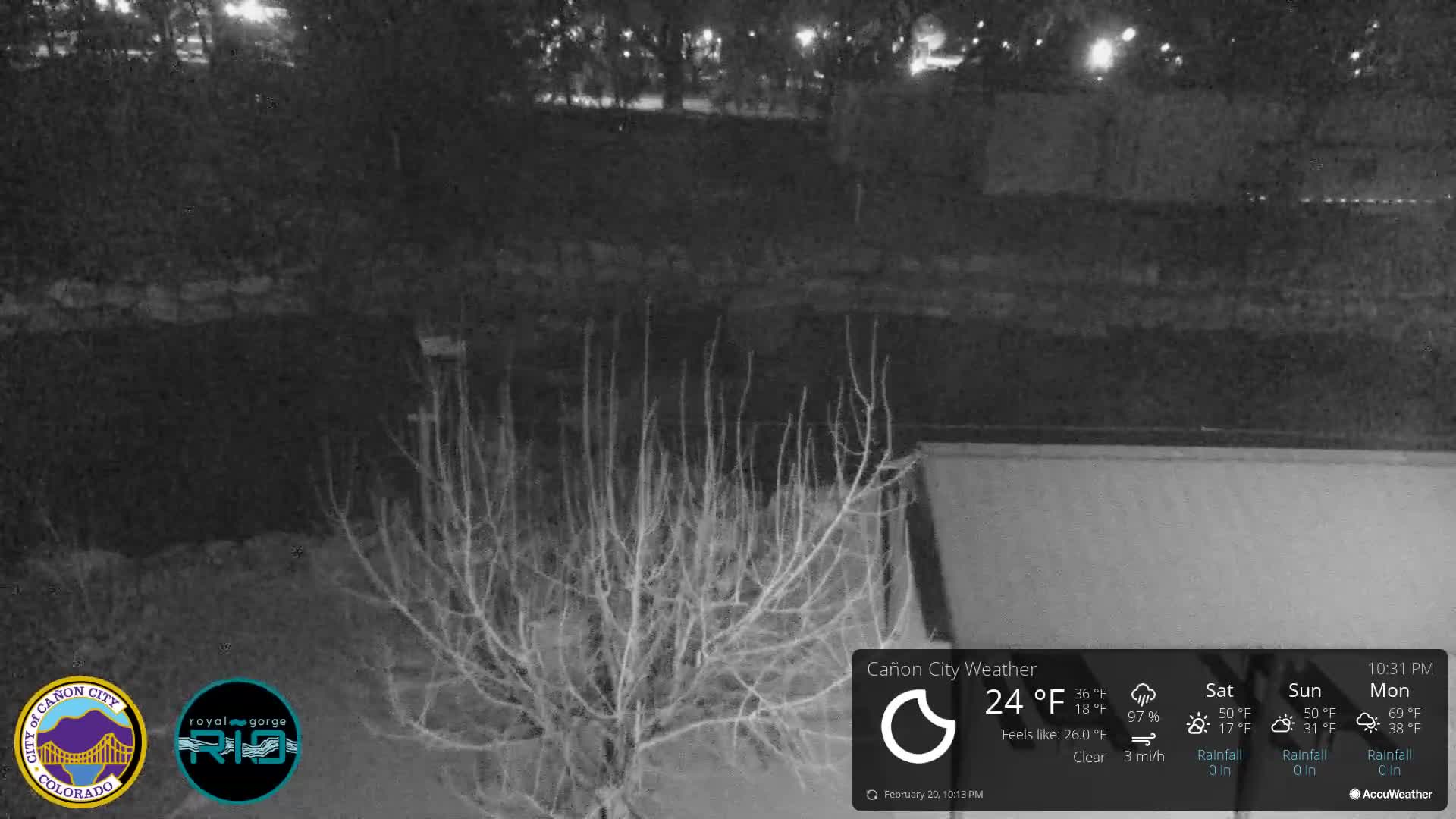 Canon City Arkansas River View Live Cam - Cañon City, Fremont, Colorado, USA