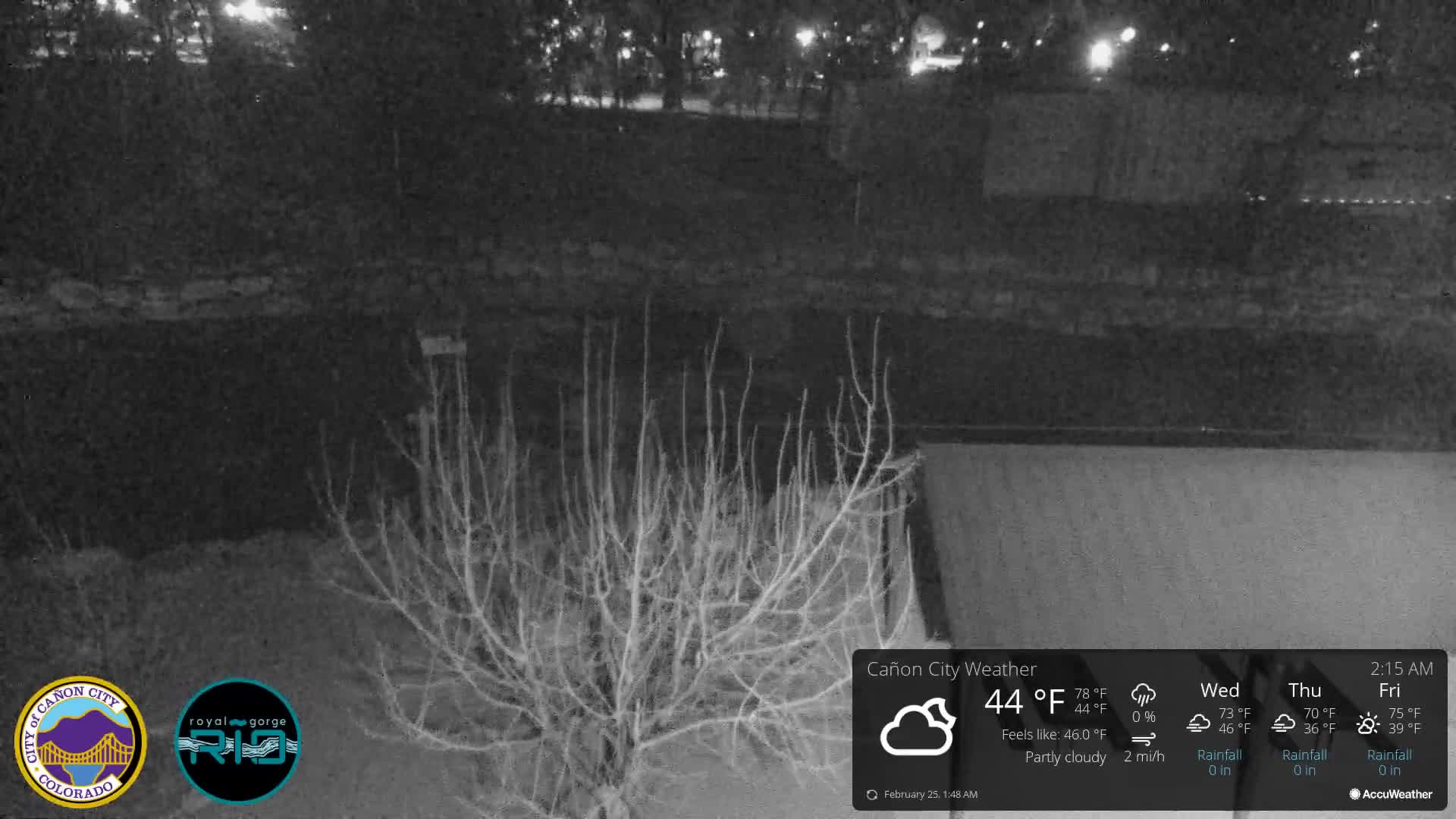 Canon City Arkansas River View Live Cam - Cañon City, Fremont, Colorado, USA