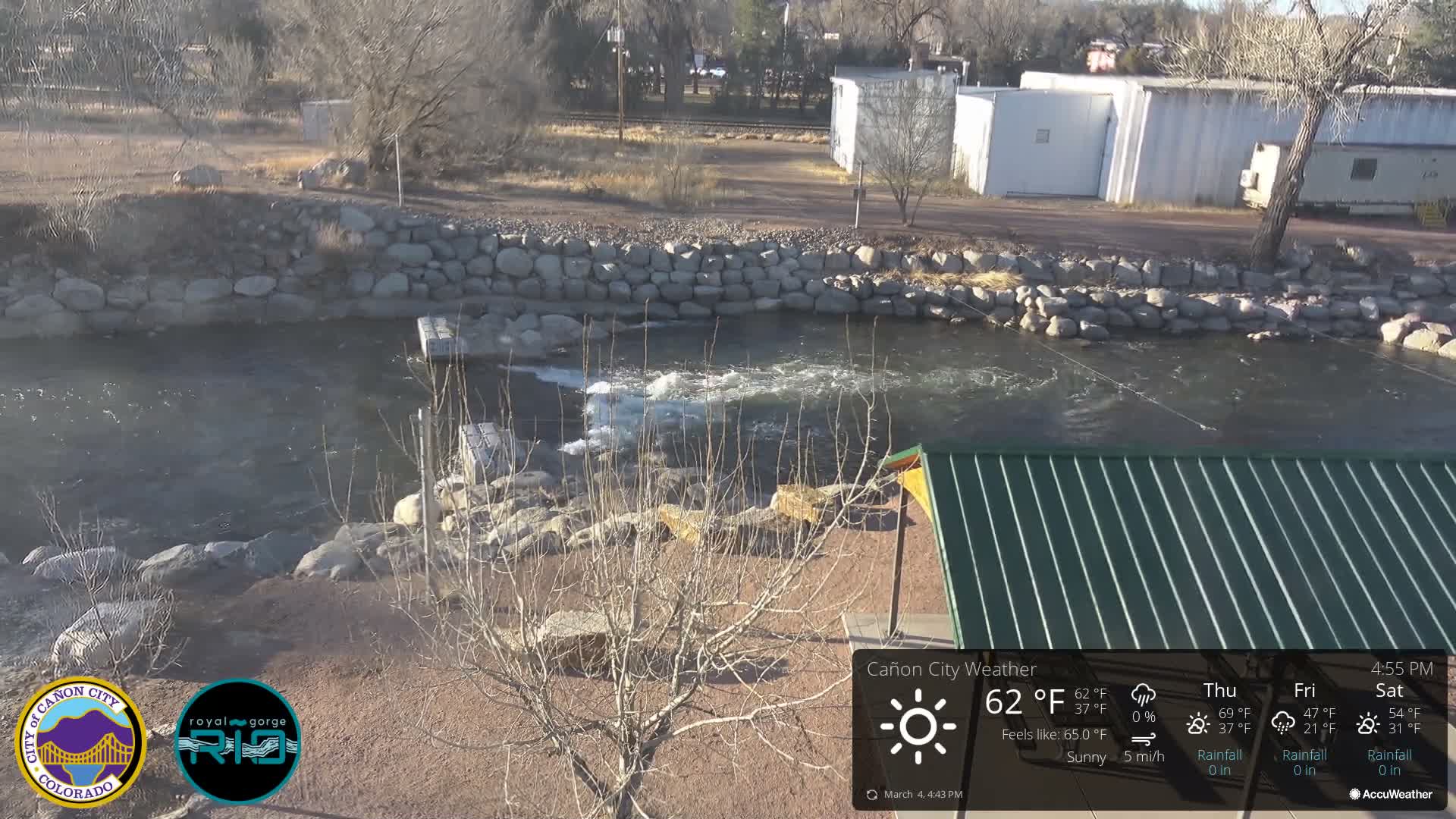 Canon City Arkansas River View Live Cam - Cañon City, Fremont, Colorado, USA