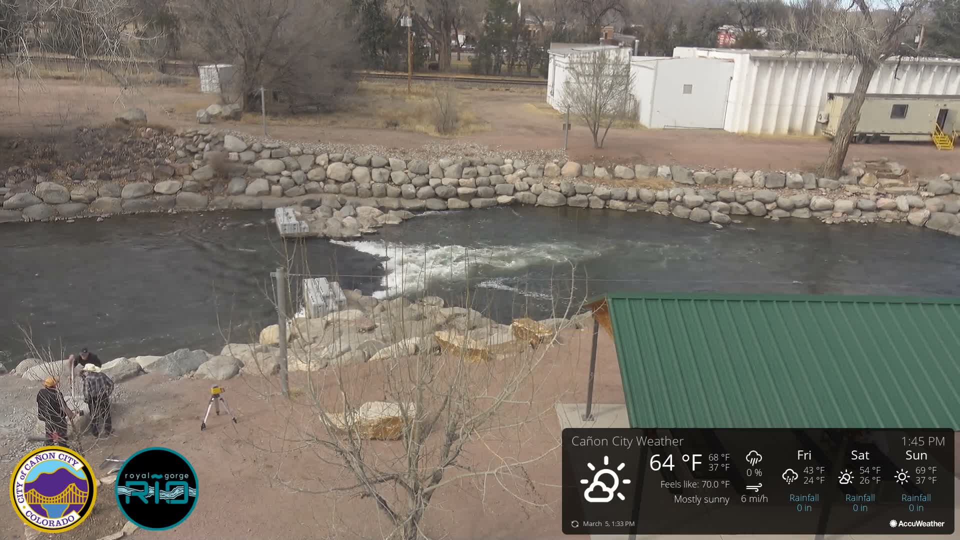 Canon City Arkansas River View Live Cam - Cañon City, Fremont, Colorado, USA