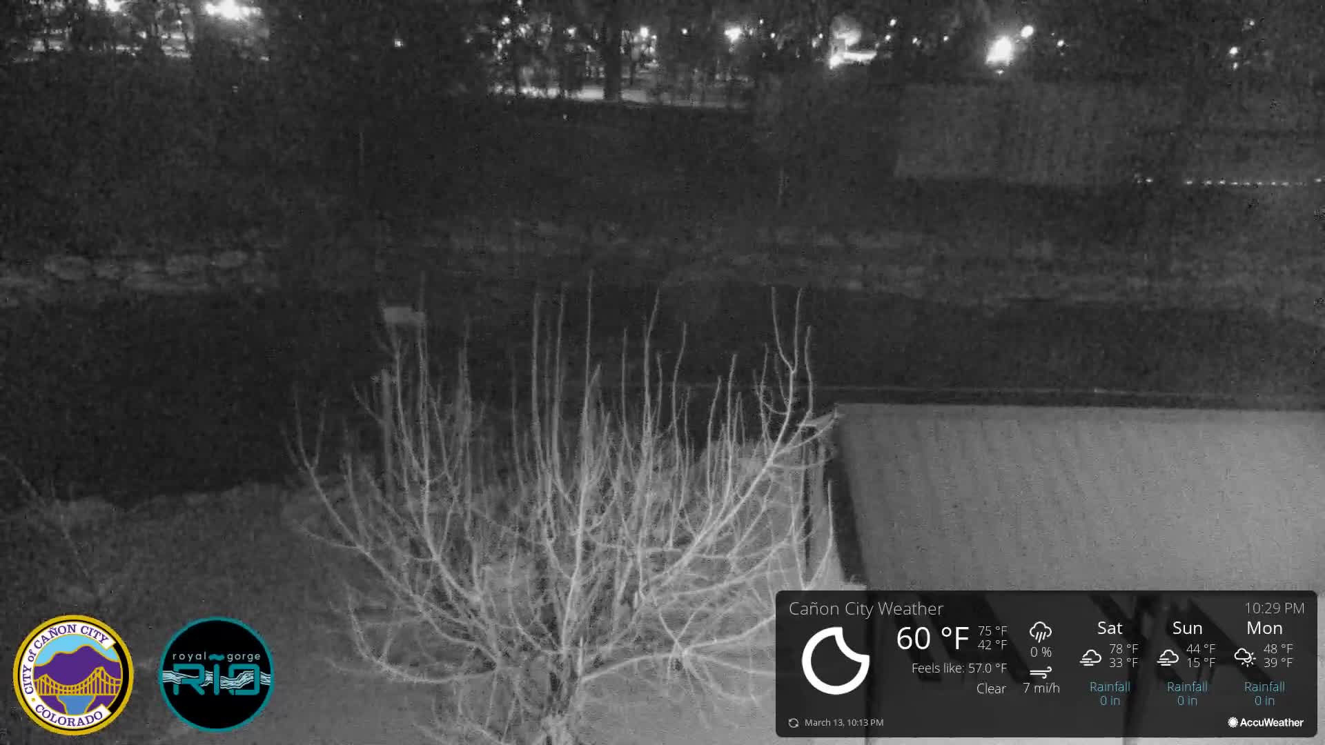 Canon City Arkansas River View Live Cam - Cañon City, Fremont, Colorado, USA