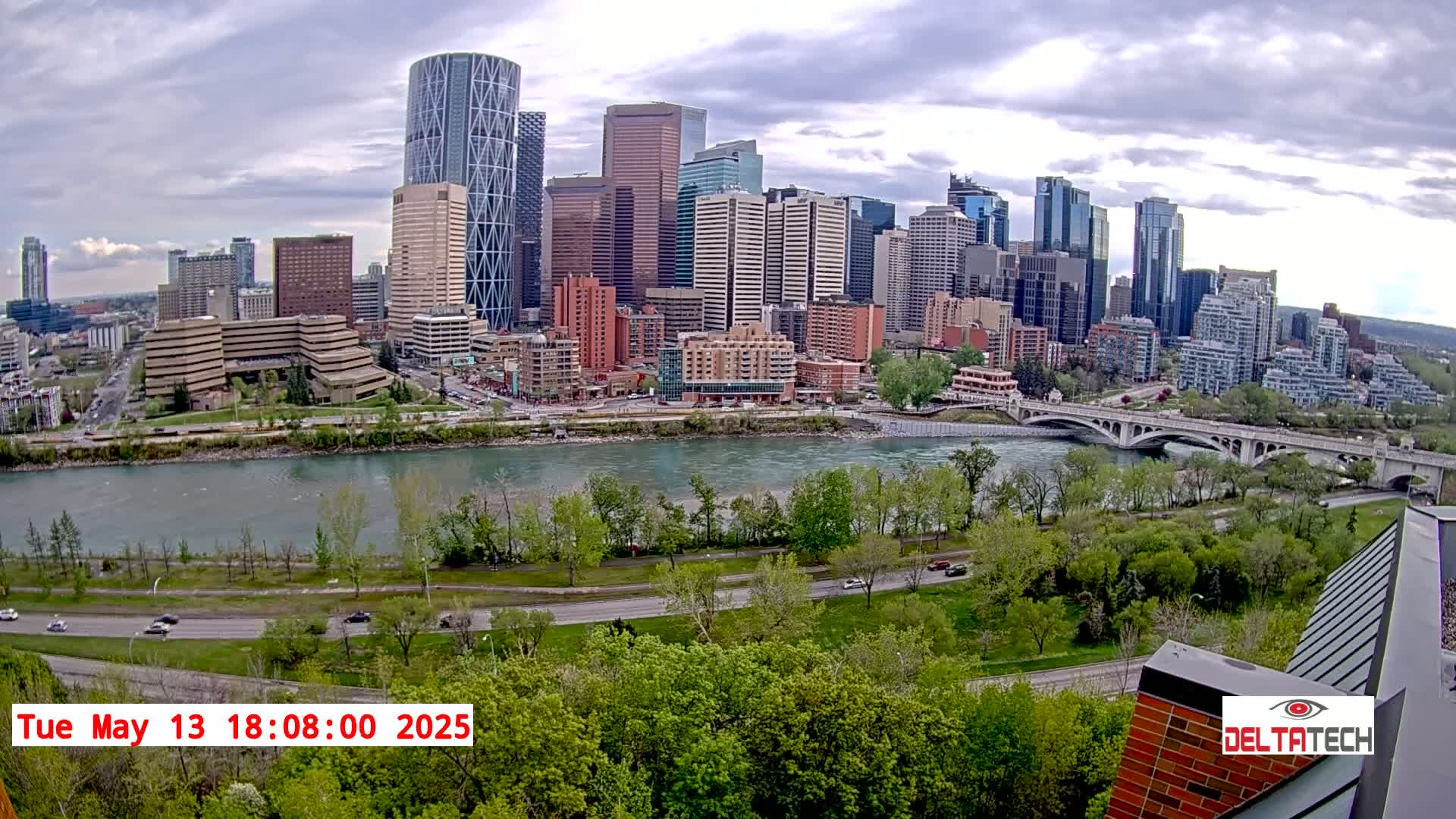 Calgary Skyline  Live Cam - Calgary, Rocky View County and Foothills County, Alberta, Canada