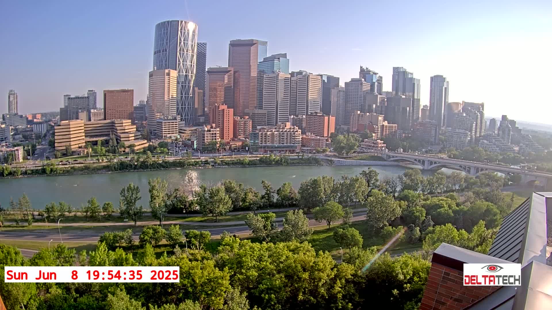 Calgary Skyline  Live Cam - Calgary, Rocky View County and Foothills County, Alberta, Canada