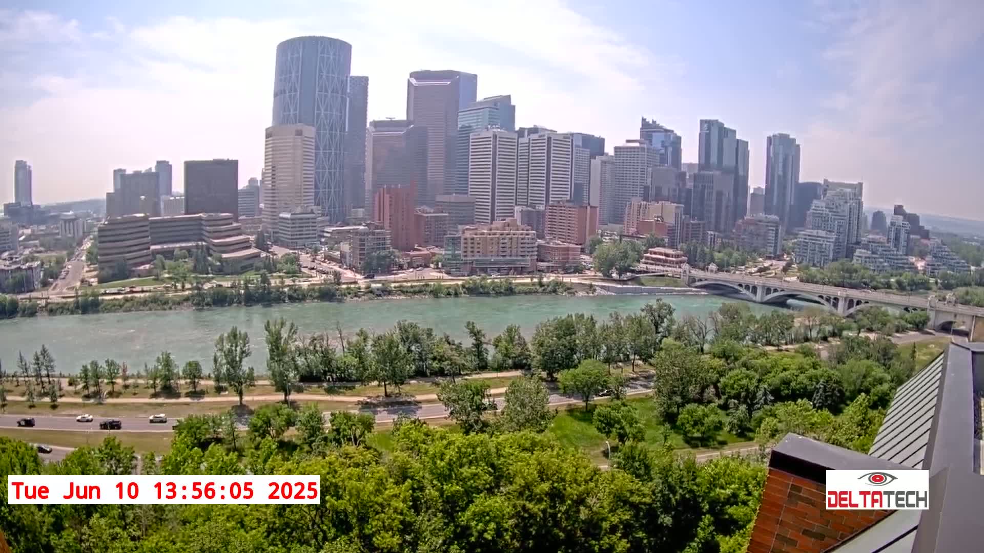 Calgary Skyline  Live Cam - Calgary, Rocky View County and Foothills County, Alberta, Canada