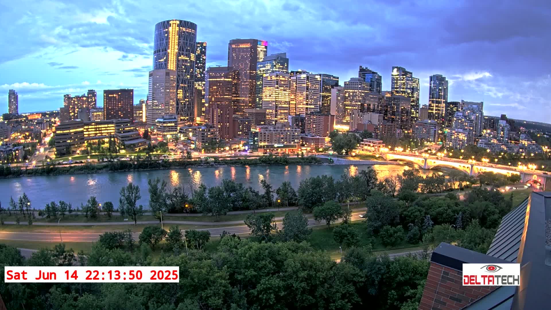 Calgary Skyline  Live Cam - Calgary, Rocky View County and Foothills County, Alberta, Canada