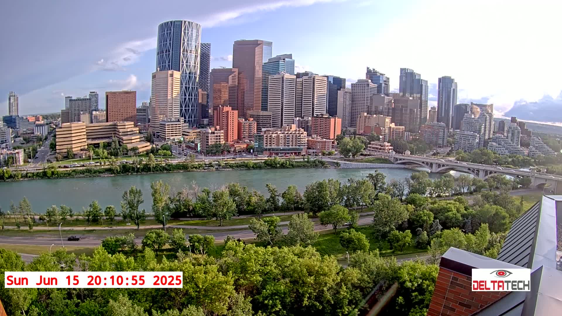 Calgary Skyline  Live Cam - Calgary, Rocky View County and Foothills County, Alberta, Canada