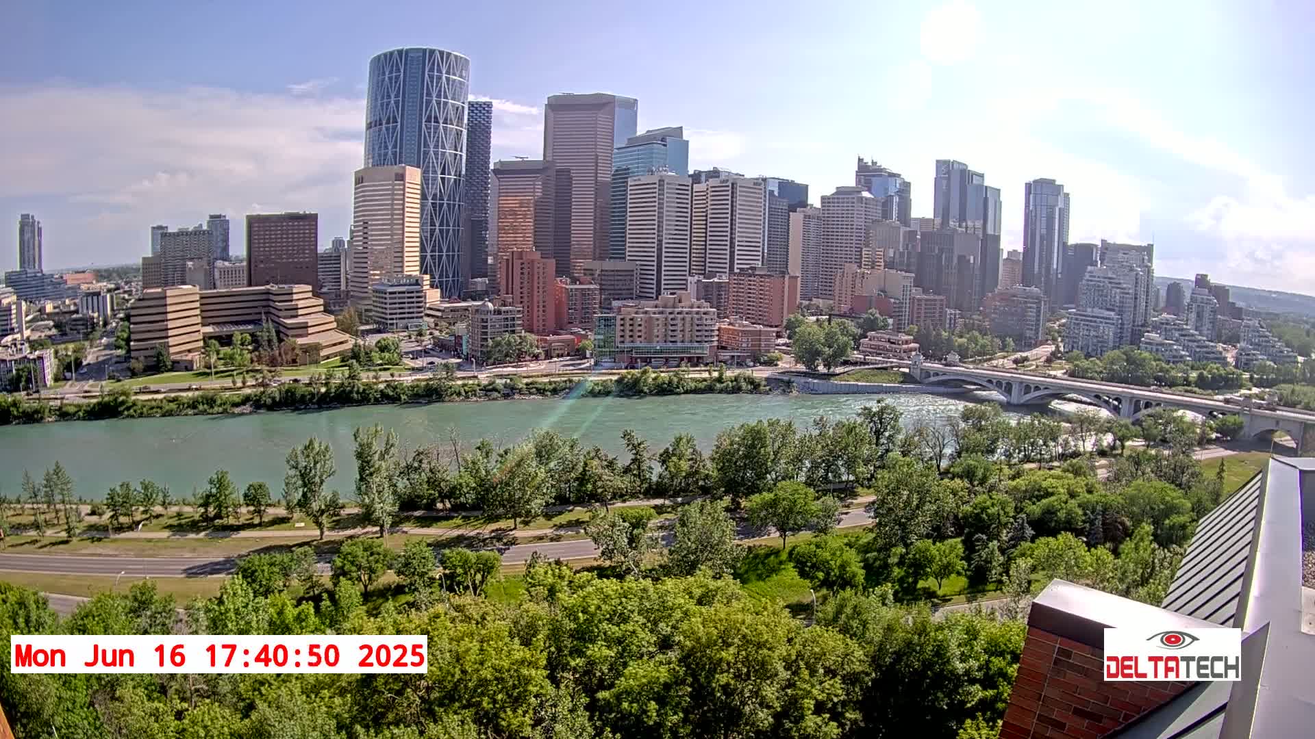 Calgary Skyline  Live Cam - Calgary, Rocky View County and Foothills County, Alberta, Canada