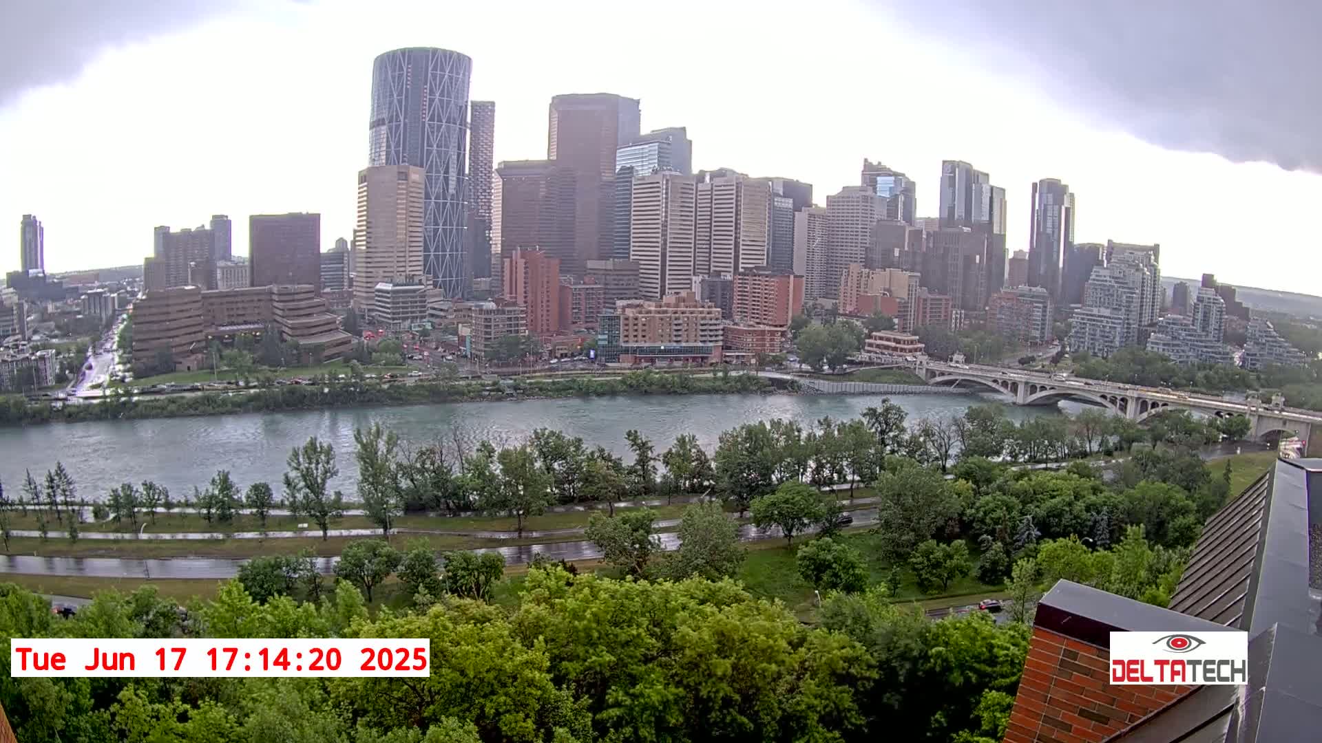 Calgary Skyline  Live Cam - Calgary, Rocky View County and Foothills County, Alberta, Canada