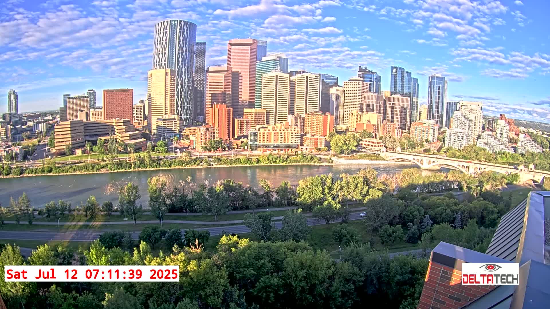 Calgary Skyline  Live Cam - Calgary, Rocky View County and Foothills County, Alberta, Canada