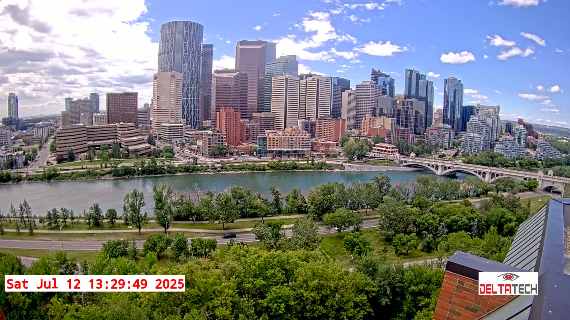 Calgary Skyline  Live Cam - Calgary, Rocky View County and Foothills County, Alberta, Canada