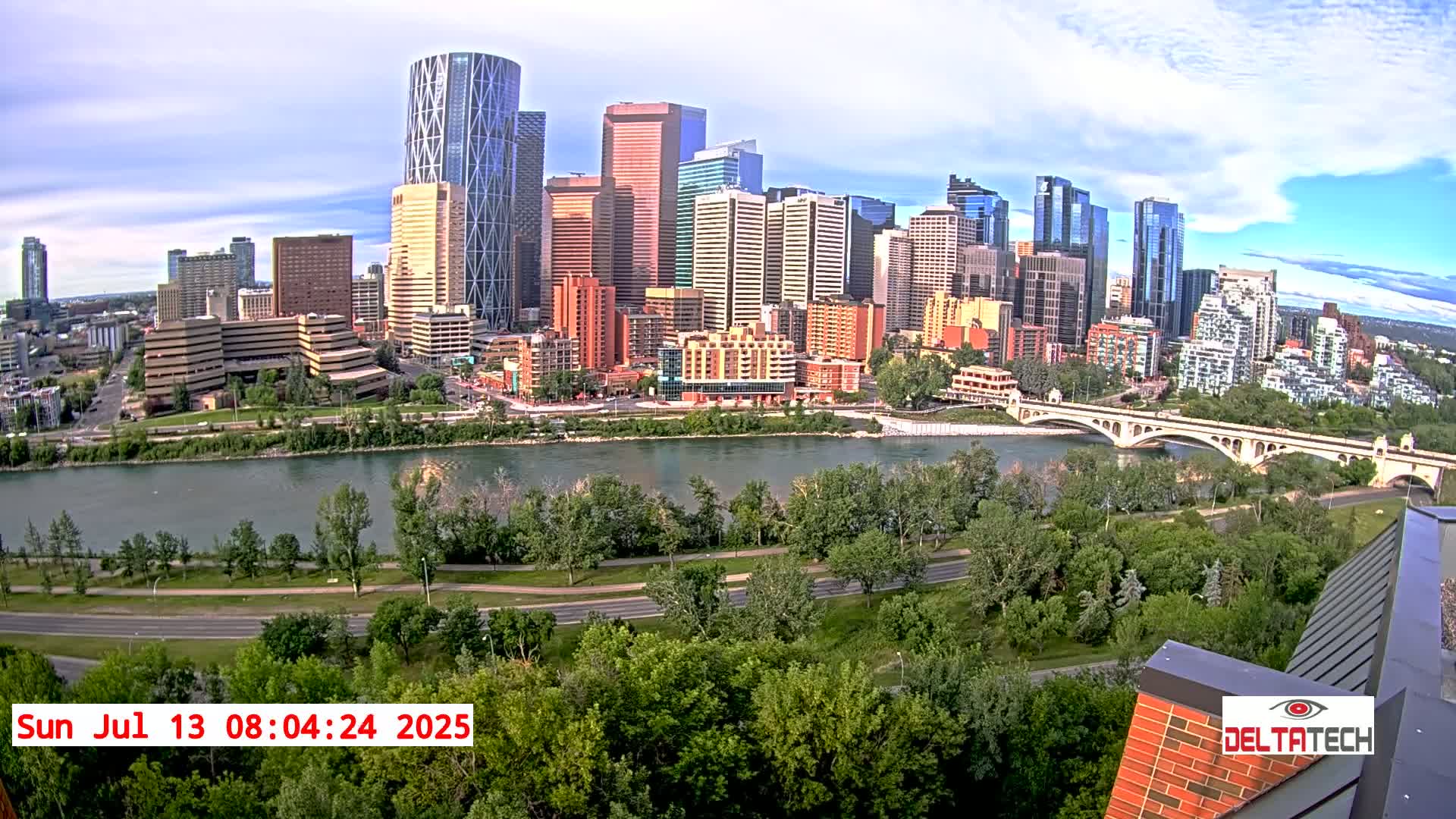 Calgary Skyline  Live Cam - Calgary, Rocky View County and Foothills County, Alberta, Canada