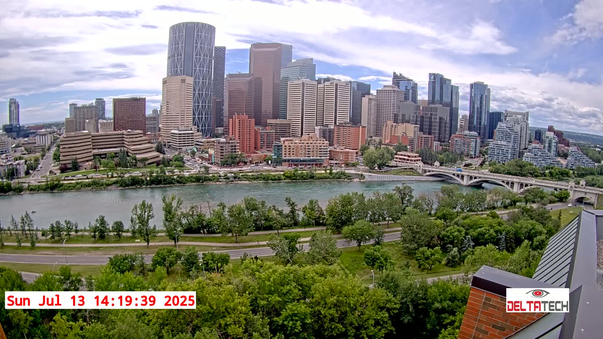 Calgary Skyline  Live Cam - Calgary, Rocky View County and Foothills County, Alberta, Canada