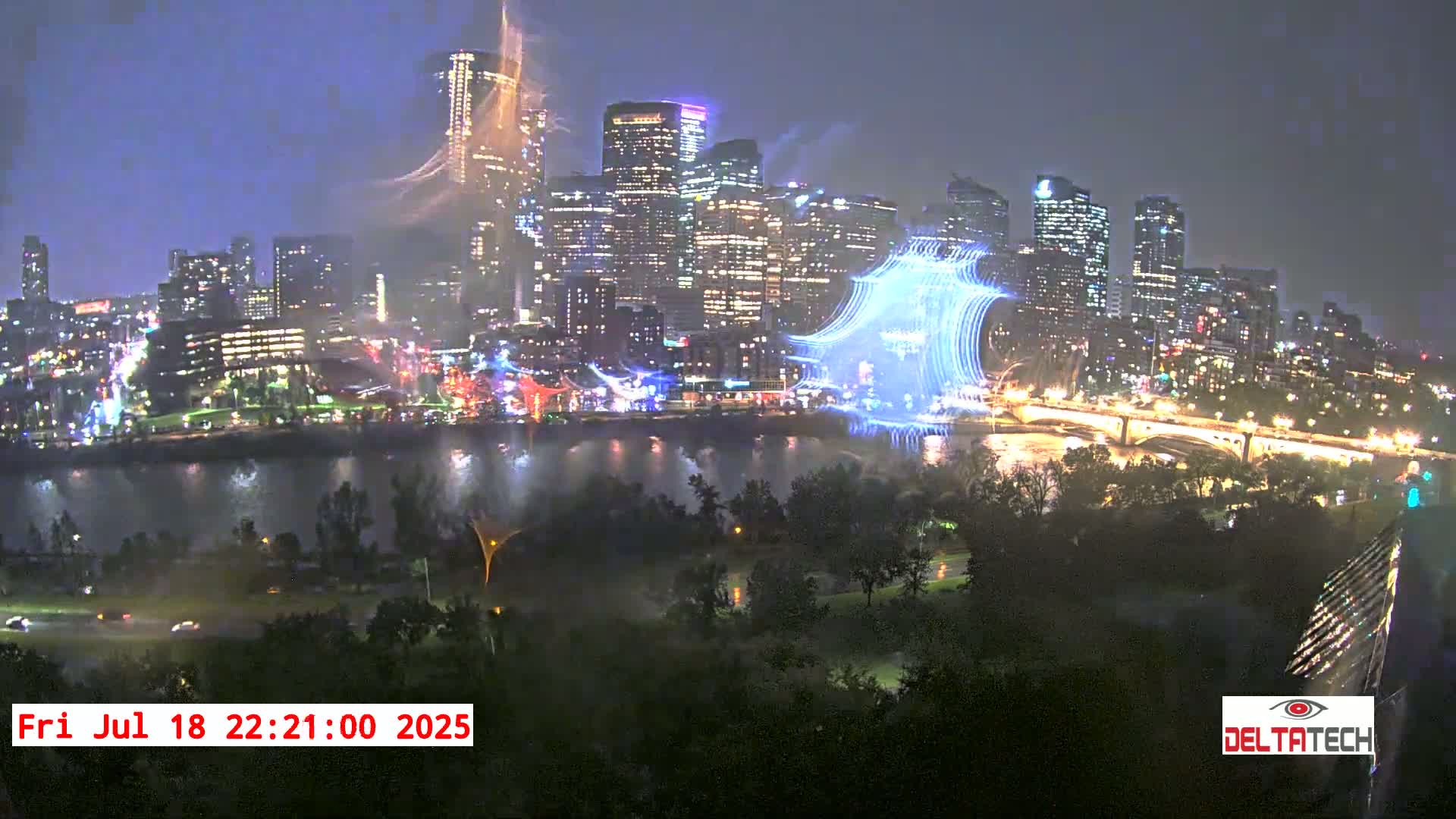 Calgary Skyline  Live Cam - Calgary, Rocky View County and Foothills County, Alberta, Canada