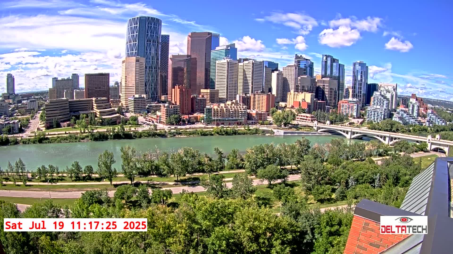Calgary Skyline  Live Cam - Calgary, Rocky View County and Foothills County, Alberta, Canada