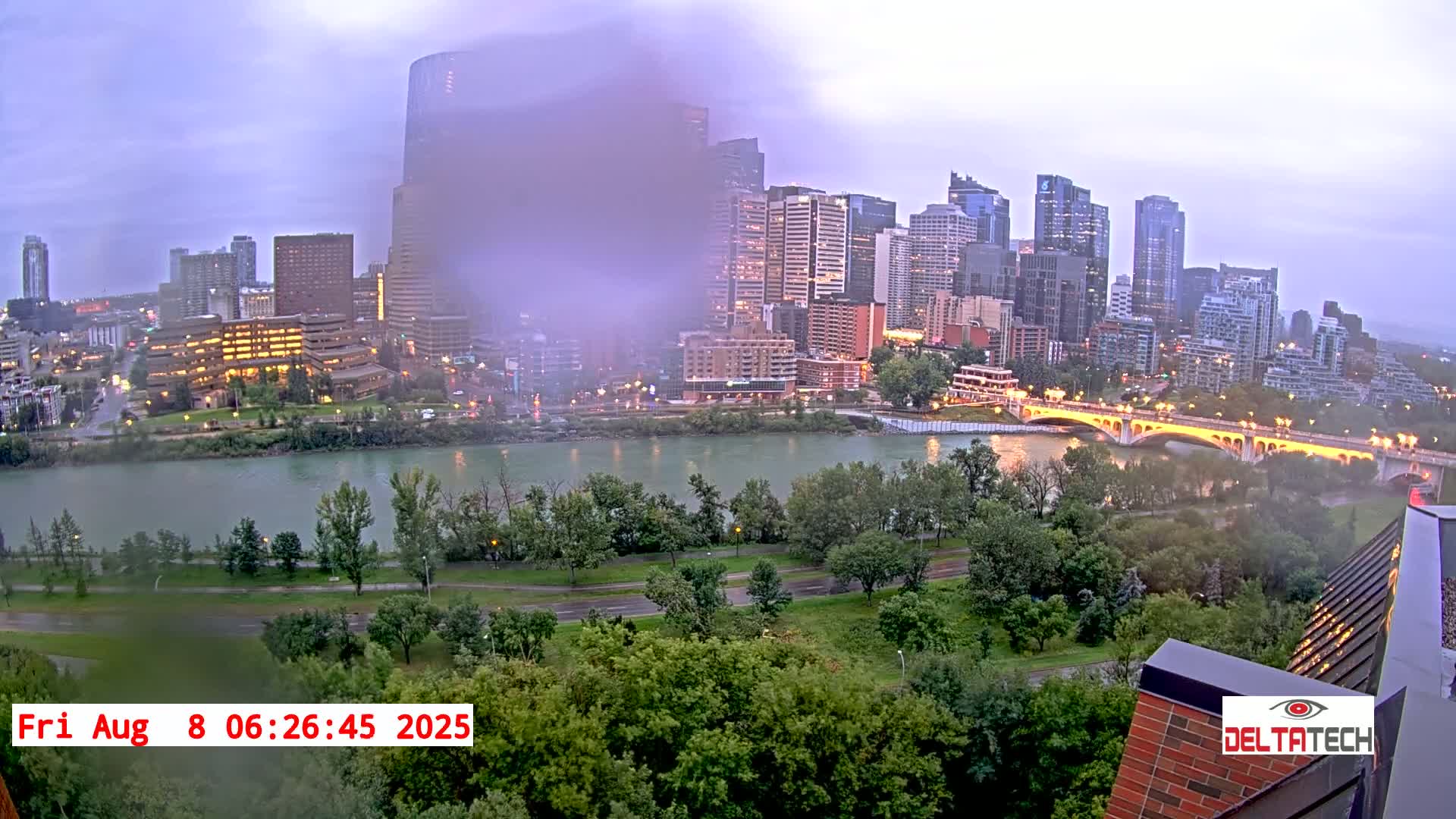 Calgary Skyline  Live Cam - Calgary, Rocky View County and Foothills County, Alberta, Canada