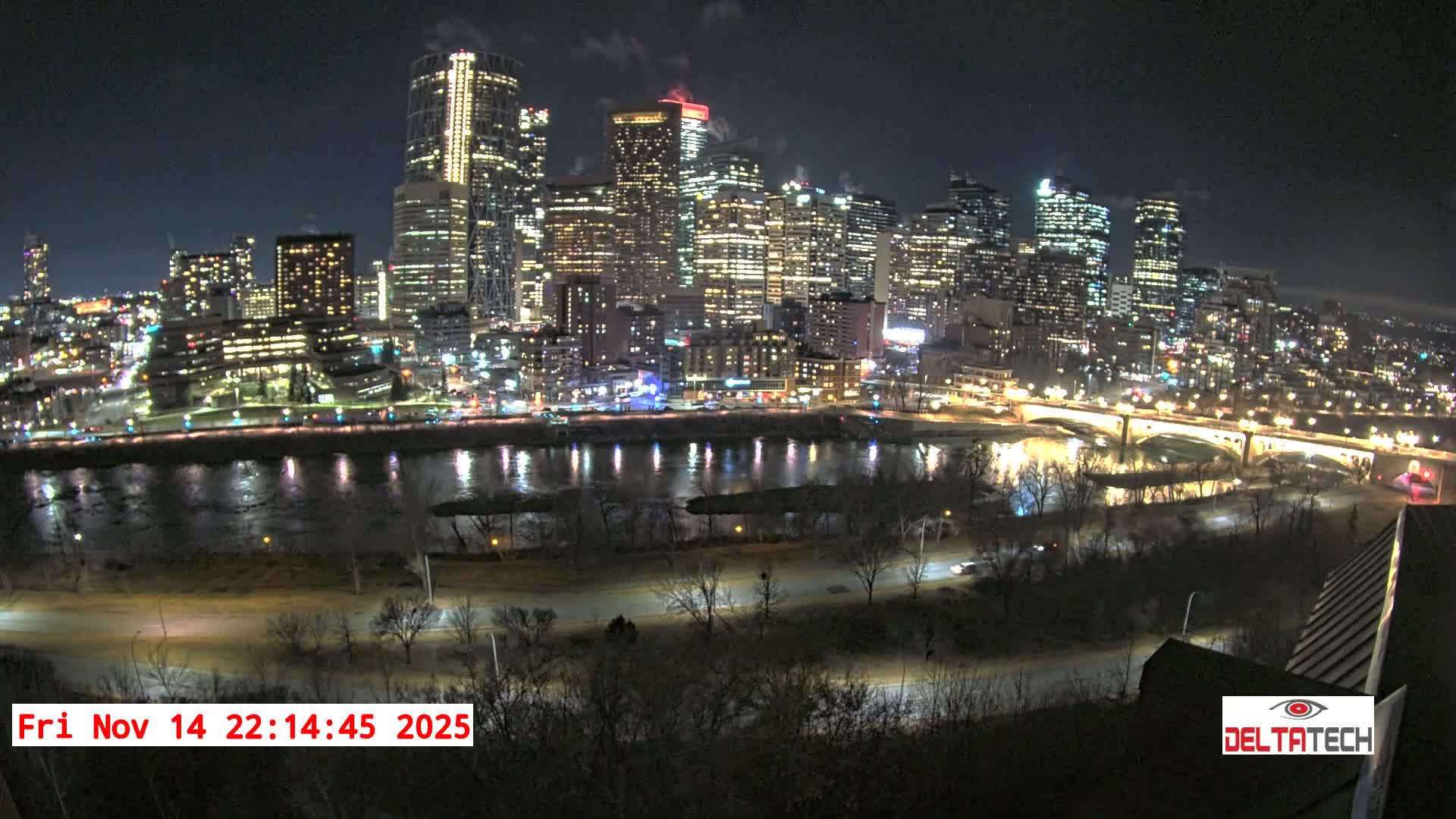 Calgary Skyline  Live Cam - Calgary, Rocky View County and Foothills County, Alberta, Canada