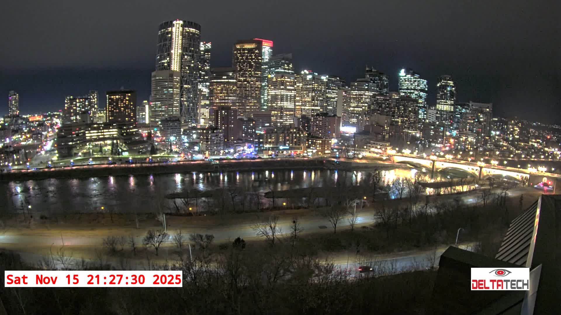 Calgary Skyline  Live Cam - Calgary, Rocky View County and Foothills County, Alberta, Canada