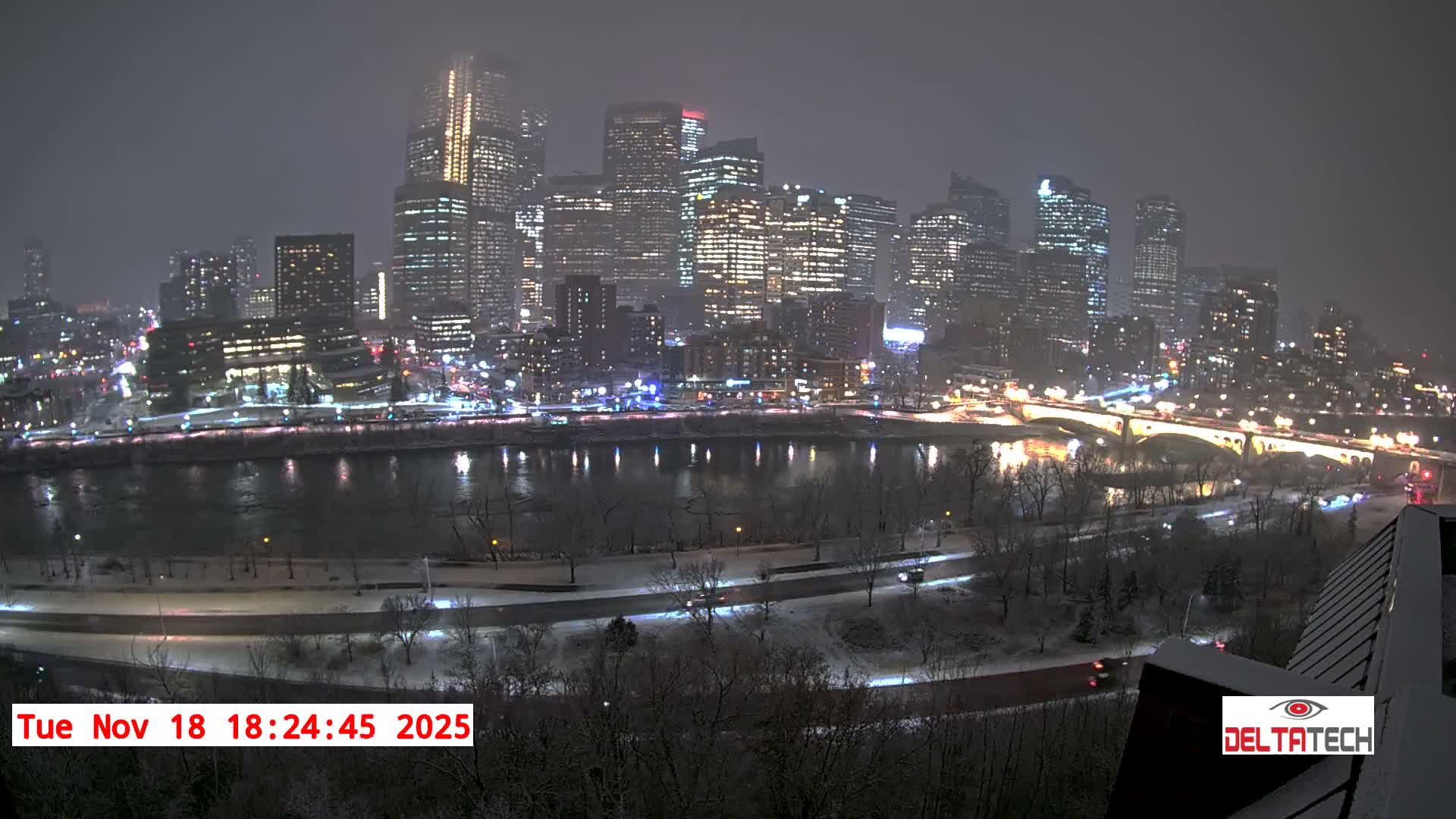Calgary Skyline  Live Cam - Calgary, Rocky View County and Foothills County, Alberta, Canada