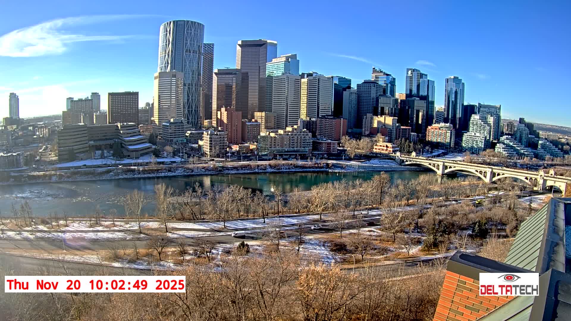 Calgary Skyline  Live Cam - Calgary, Rocky View County and Foothills County, Alberta, Canada