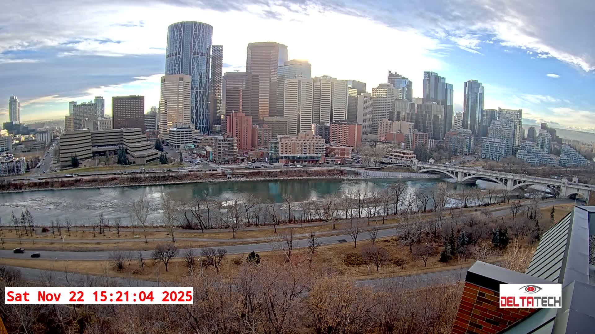 Calgary Skyline  Live Cam - Calgary, Rocky View County and Foothills County, Alberta, Canada