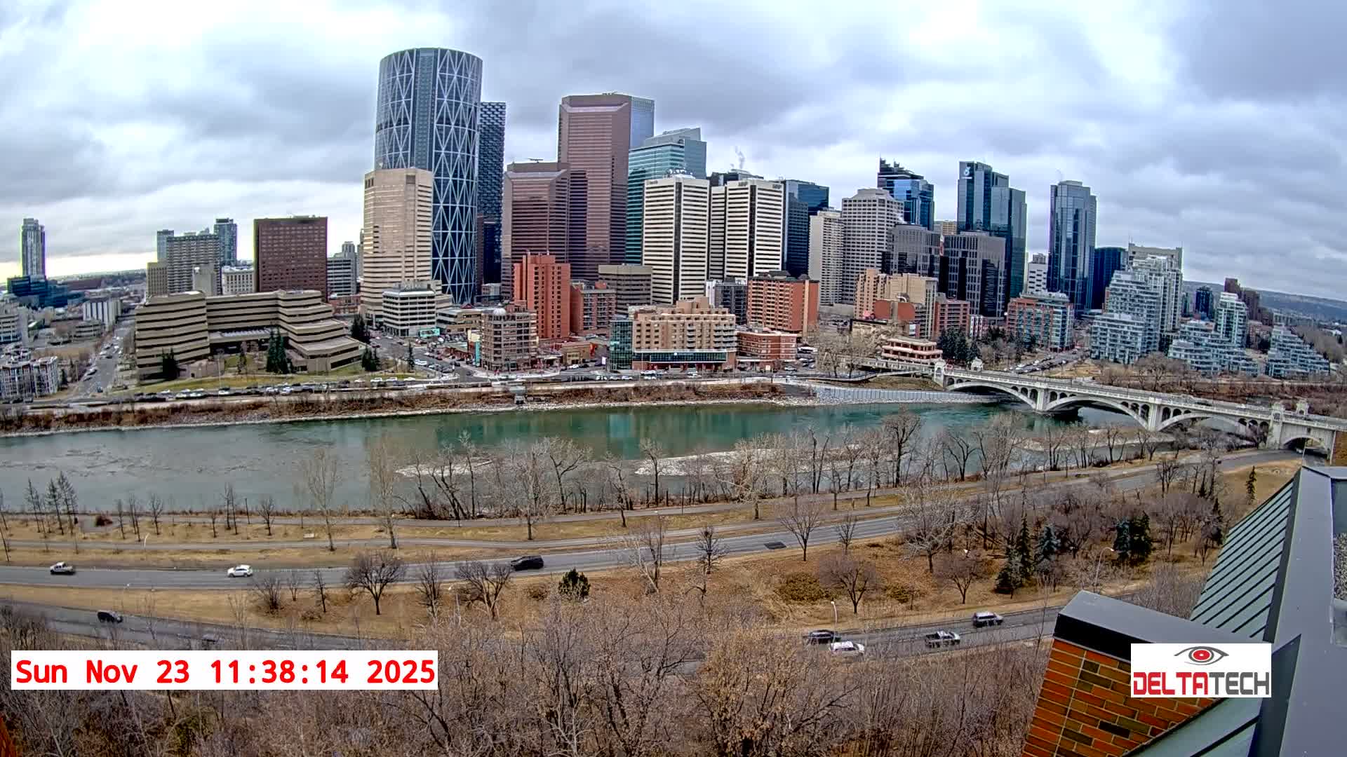 Calgary Skyline  Live Cam - Calgary, Rocky View County and Foothills County, Alberta, Canada