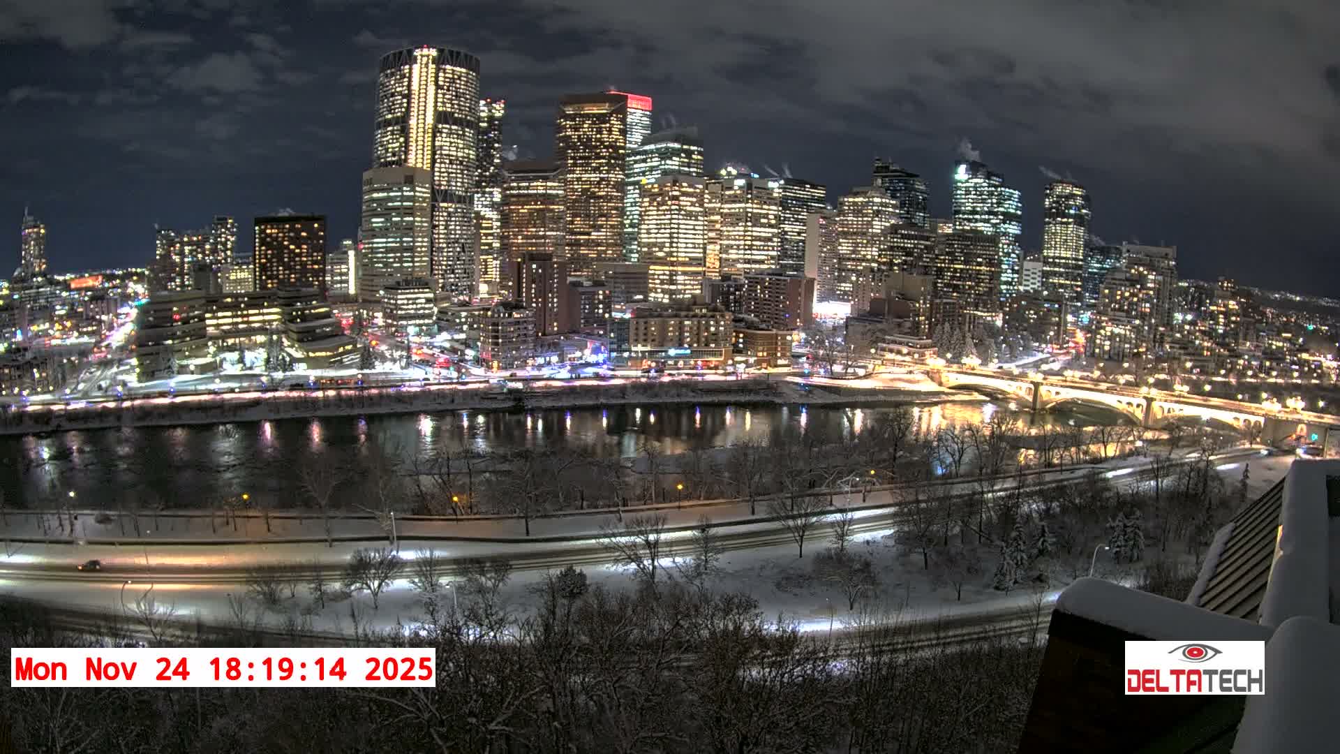 Calgary Skyline  Live Cam - Calgary, Rocky View County and Foothills County, Alberta, Canada