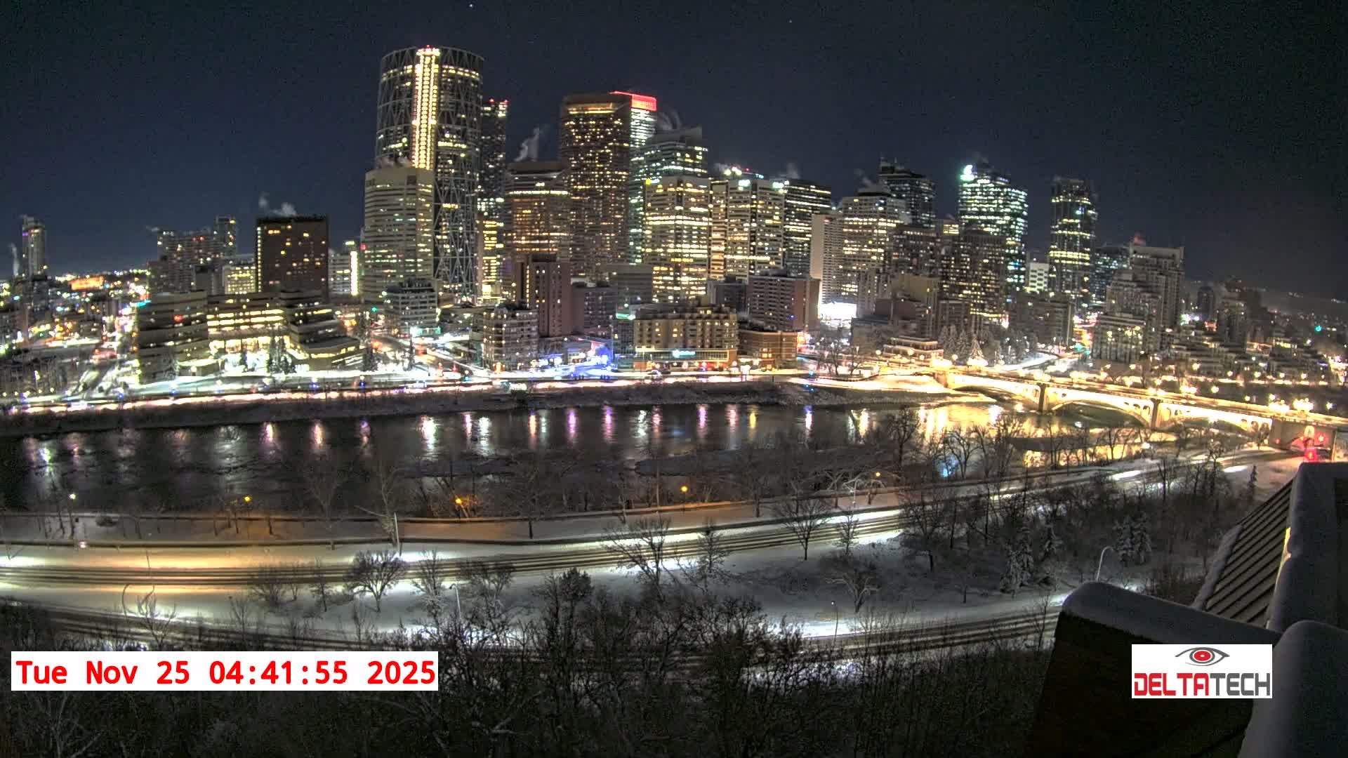 Calgary Skyline  Live Cam - Calgary, Rocky View County and Foothills County, Alberta, Canada