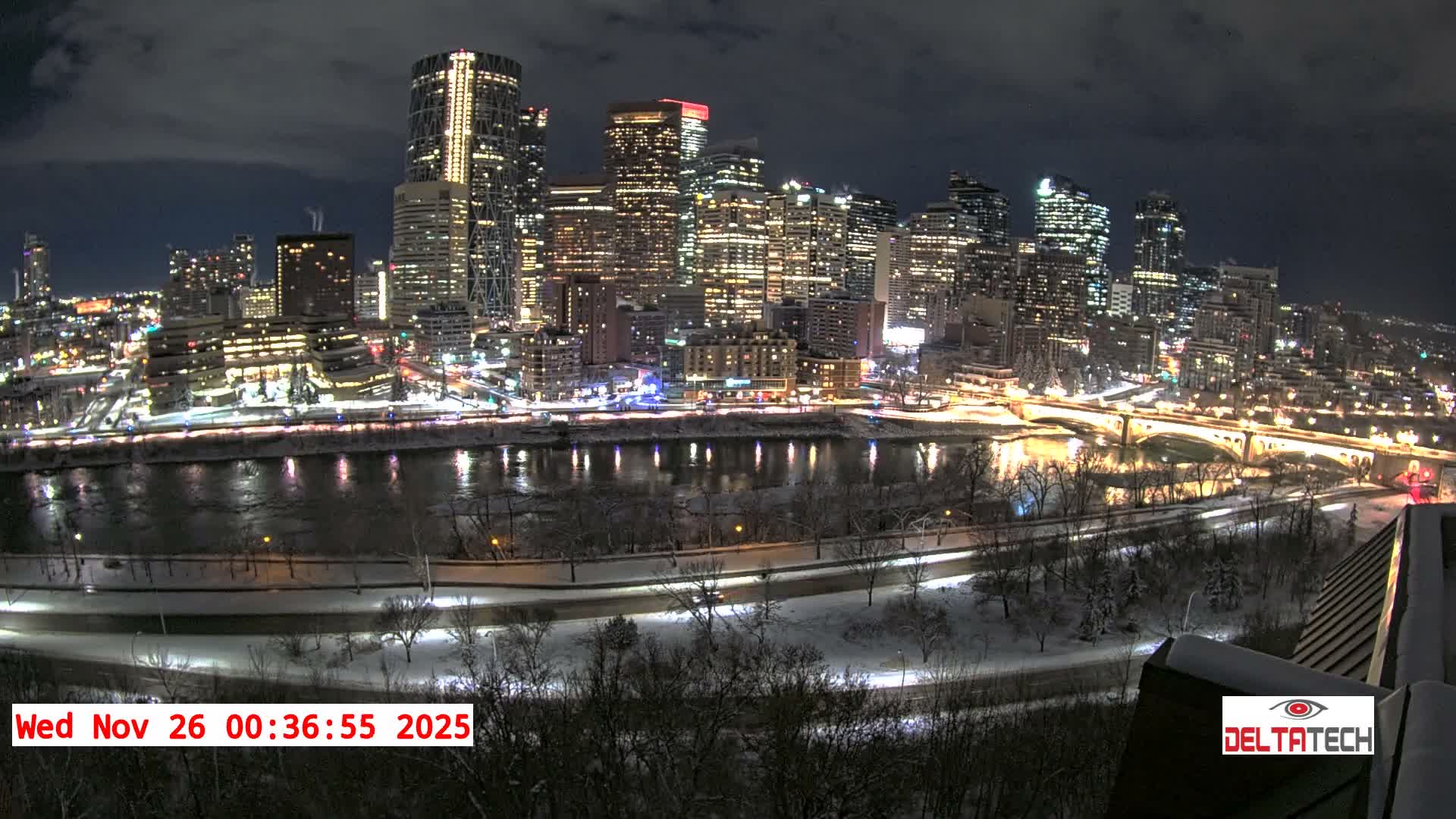 Calgary Skyline  Live Cam - Calgary, Rocky View County and Foothills County, Alberta, Canada