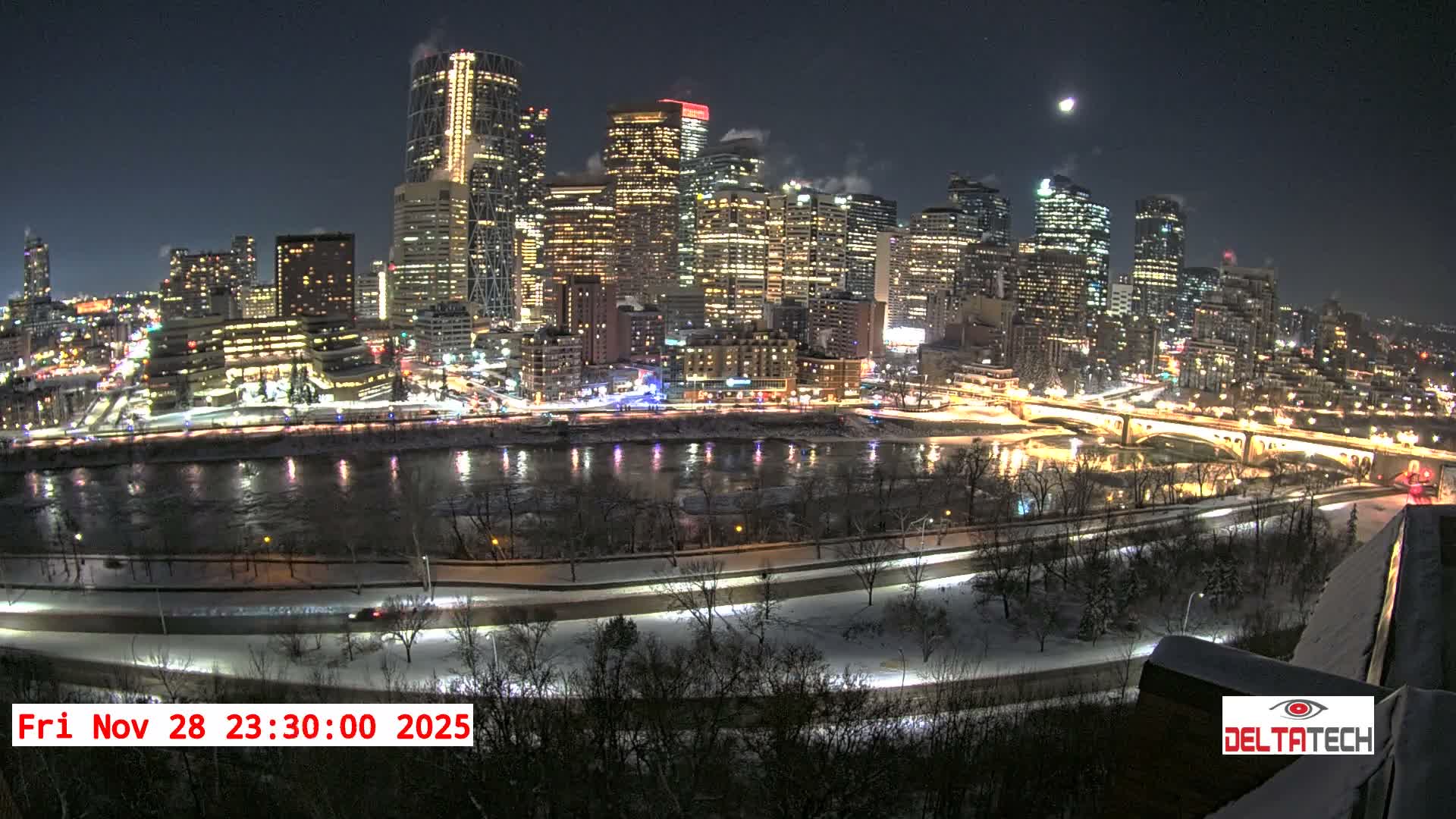Calgary Skyline  Live Cam - Calgary, Rocky View County and Foothills County, Alberta, Canada