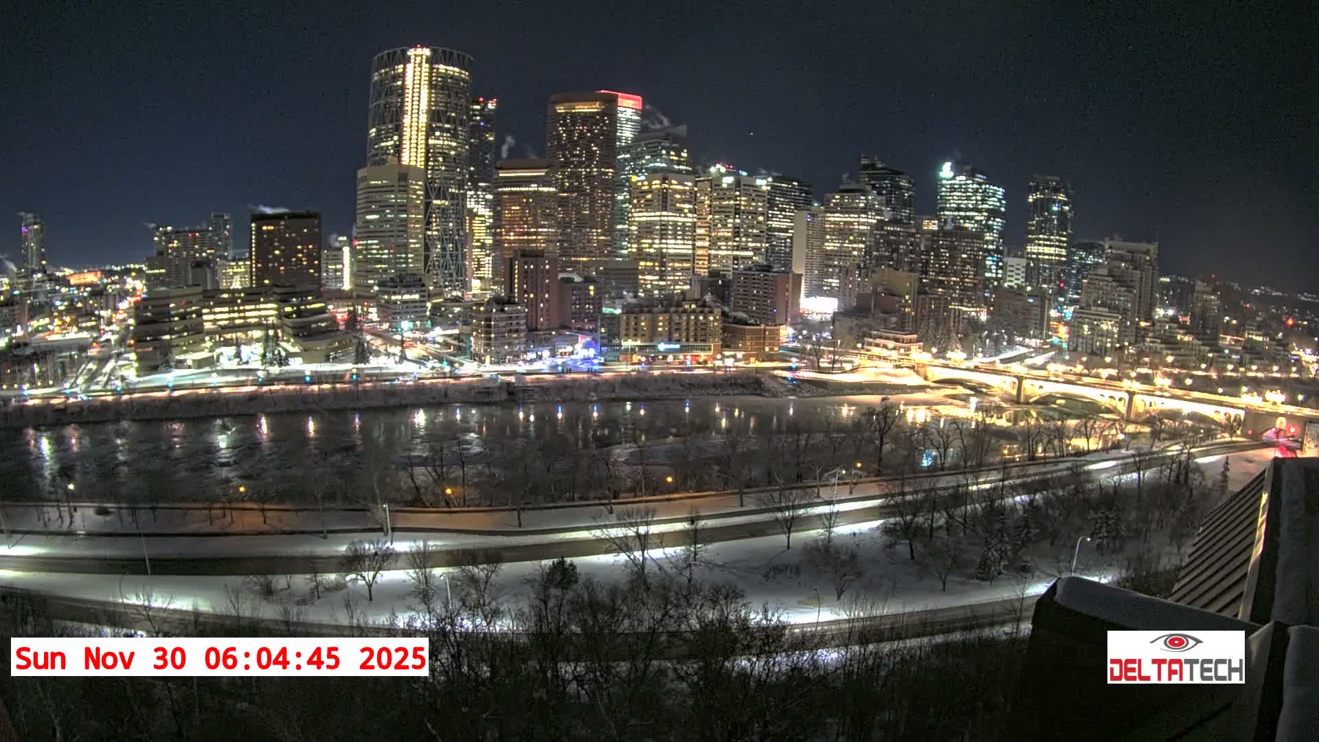 Calgary Skyline  Live Cam - Calgary, Rocky View County and Foothills County, Alberta, Canada