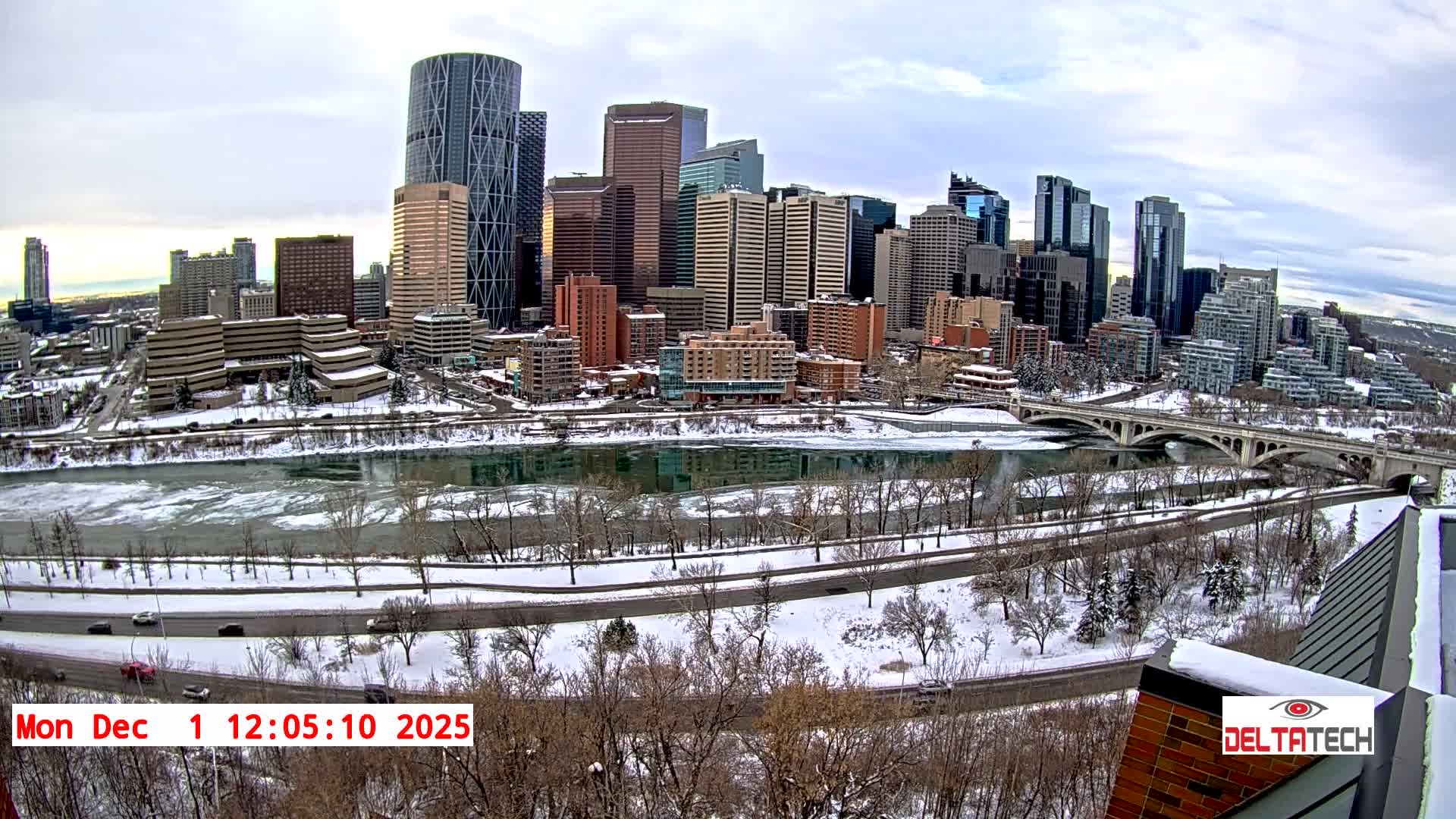 Calgary Skyline  Live Cam - Calgary, Rocky View County and Foothills County, Alberta, Canada