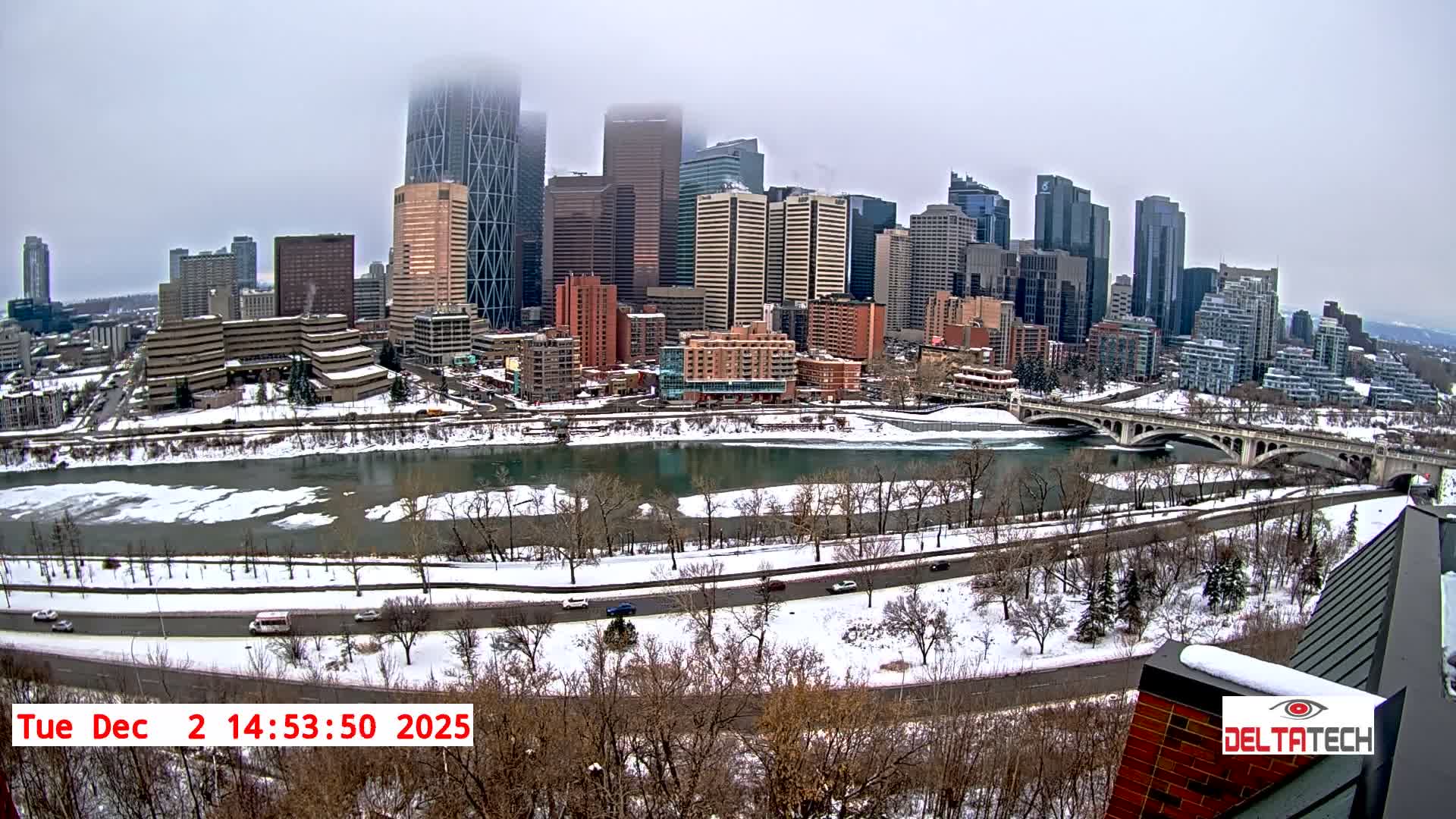 Calgary Skyline  Live Cam - Calgary, Rocky View County and Foothills County, Alberta, Canada